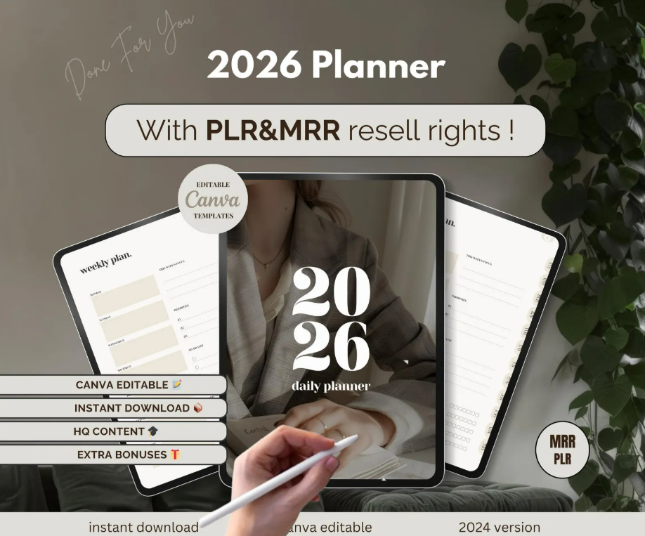 2026 Digital Planner