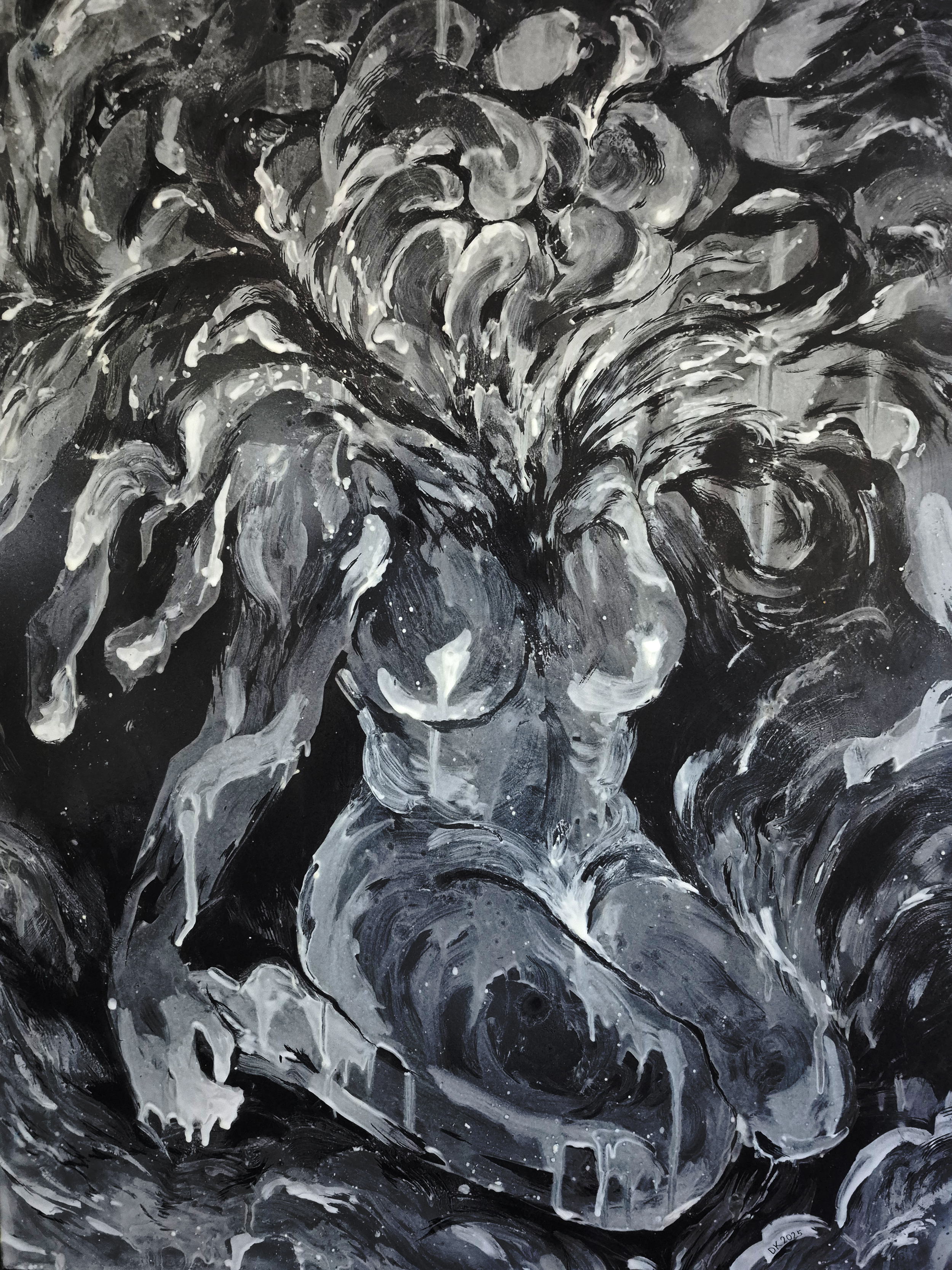 REGROW, 2025, Enamel Fine Art, Dorota Kaustová
