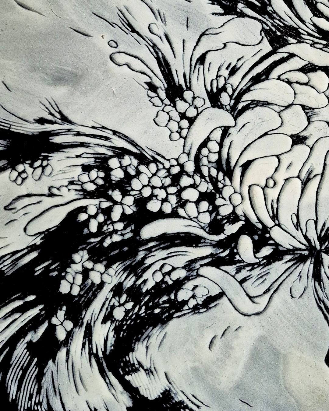 BOUQUET II 05, 2026, Enamel Fine Art, Dorota Kaustová,available