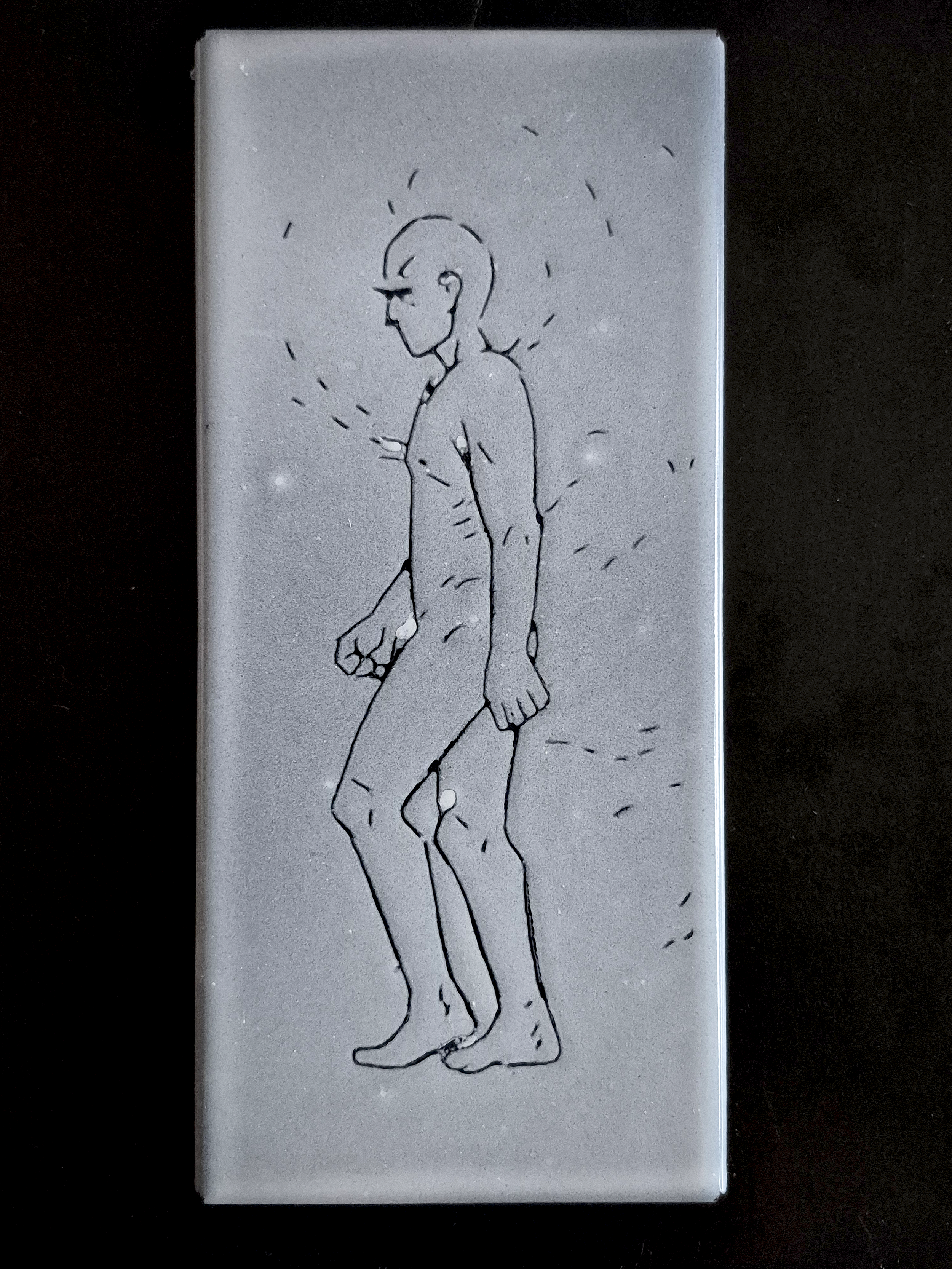 CYCLE, Animation, 24 Frames, Frame 23,Ename Fine Art, 2025, Dorota Kaustová