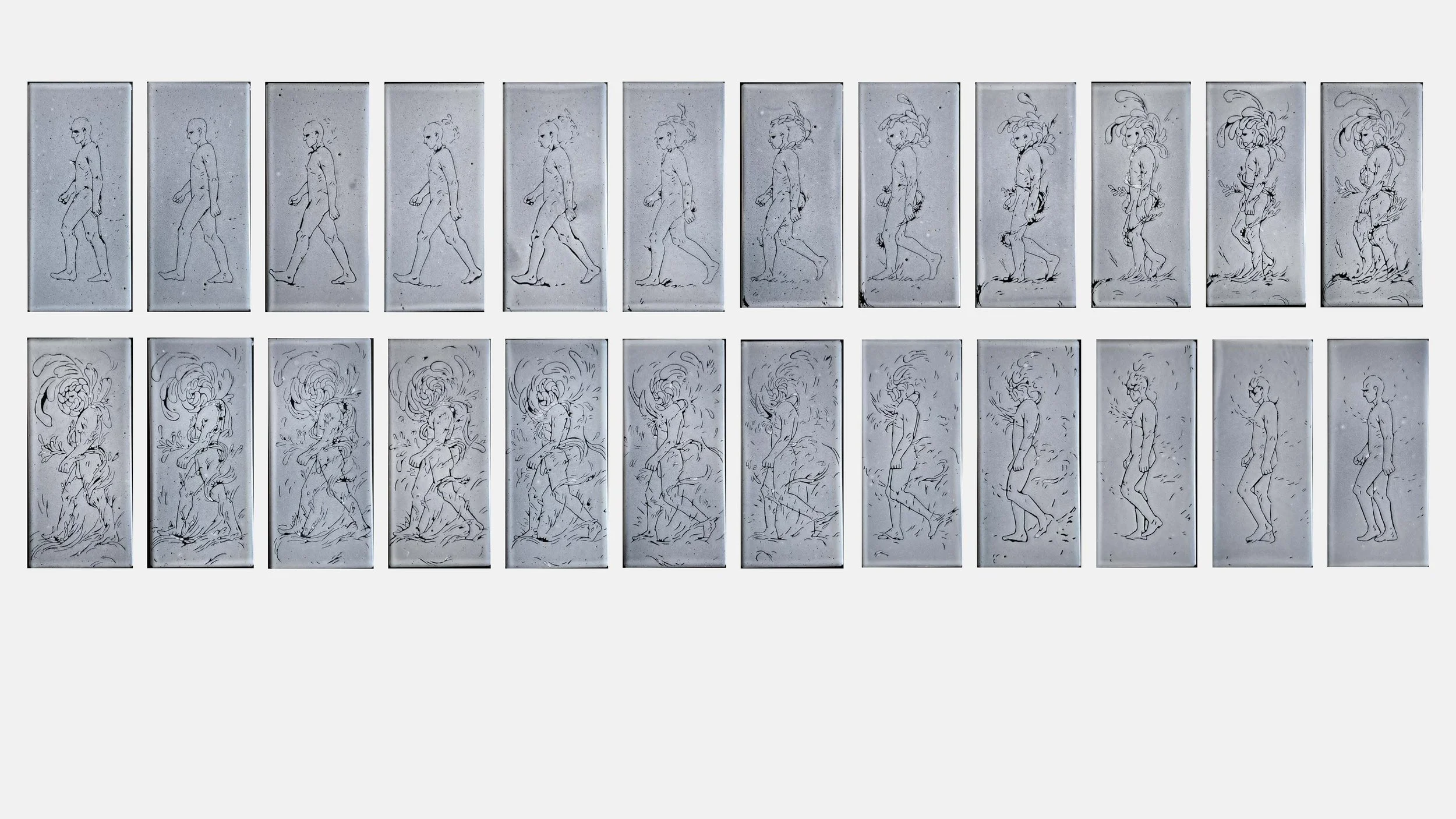 CYCLE, Animation, 24 Frames, Ename Fine Art, 2025, Dorota Kaustová