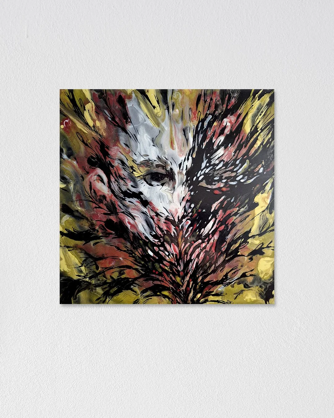 SECRET 01,2026, Enamel Fine Art, Dorota Kaustova, available