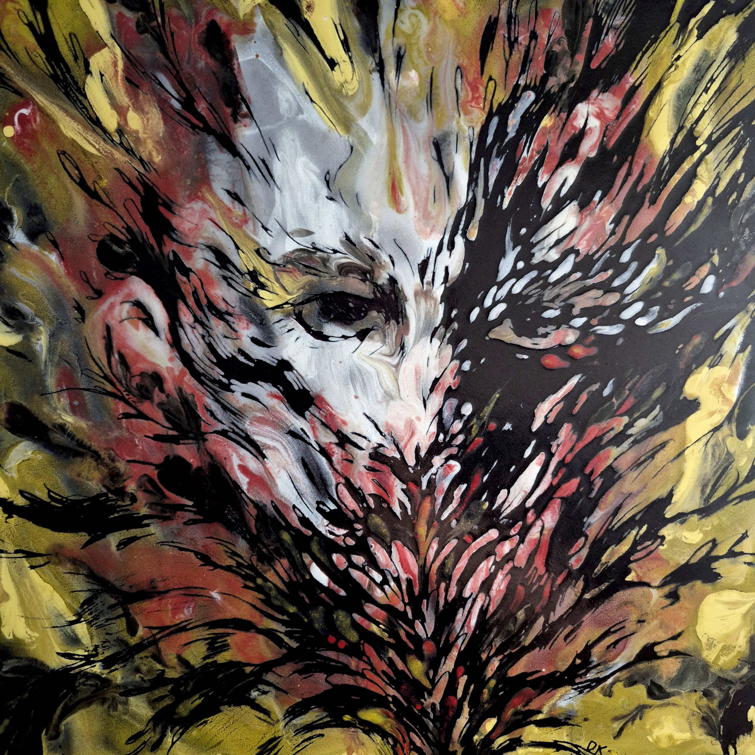 SECRET 03,2026, Enamel Fine Art, Dorota Kaustova, available