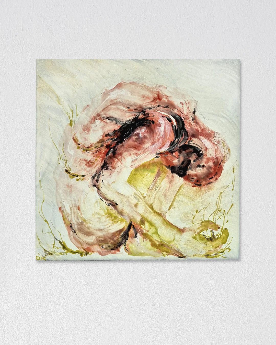 SEAR AND SPROUT 01,2026, ENAMEL FINE ART, Dorota Kaustova, available