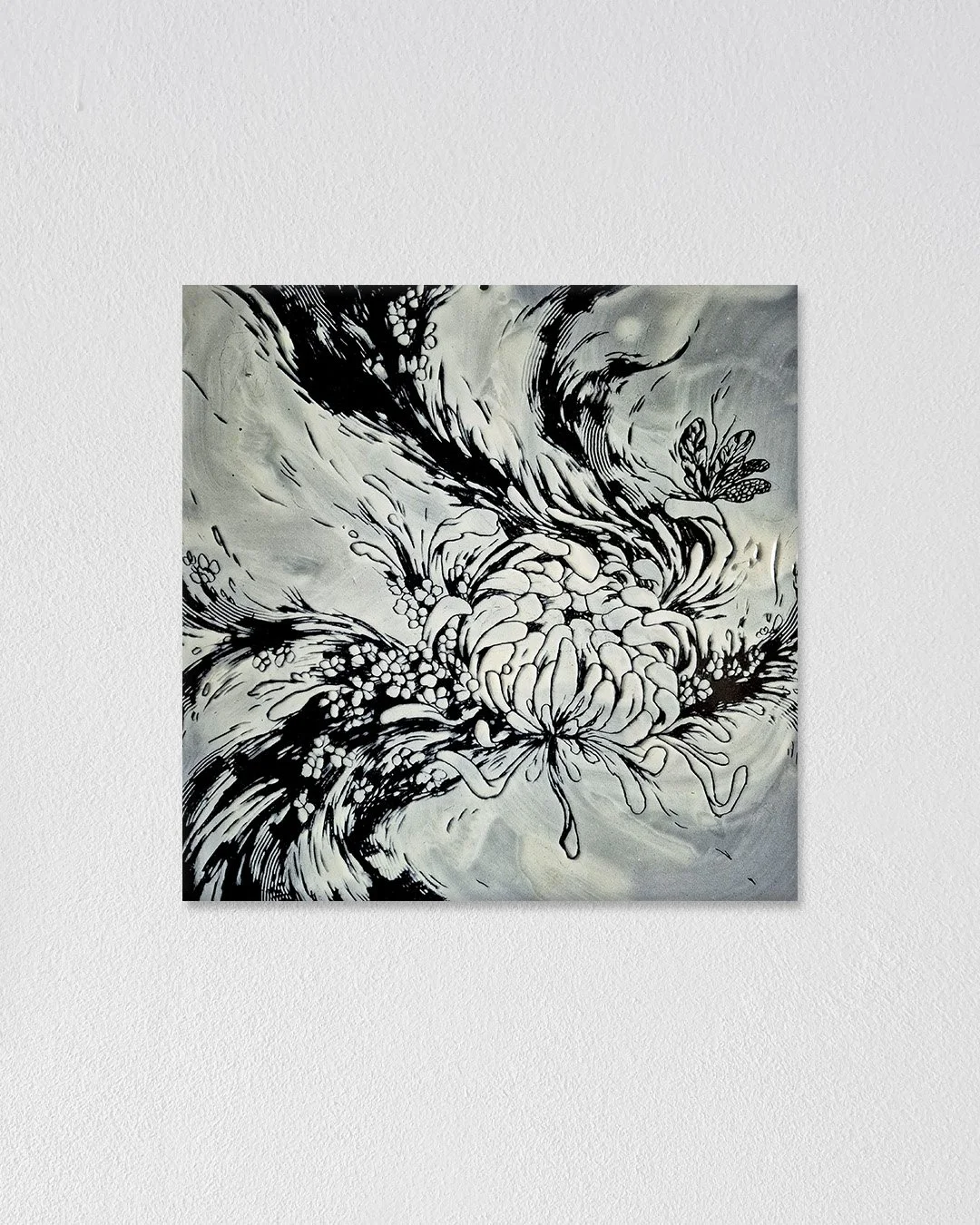 BOUQUET II 01, 2026, Enamel Fine Art, Dorota Kaustová,available