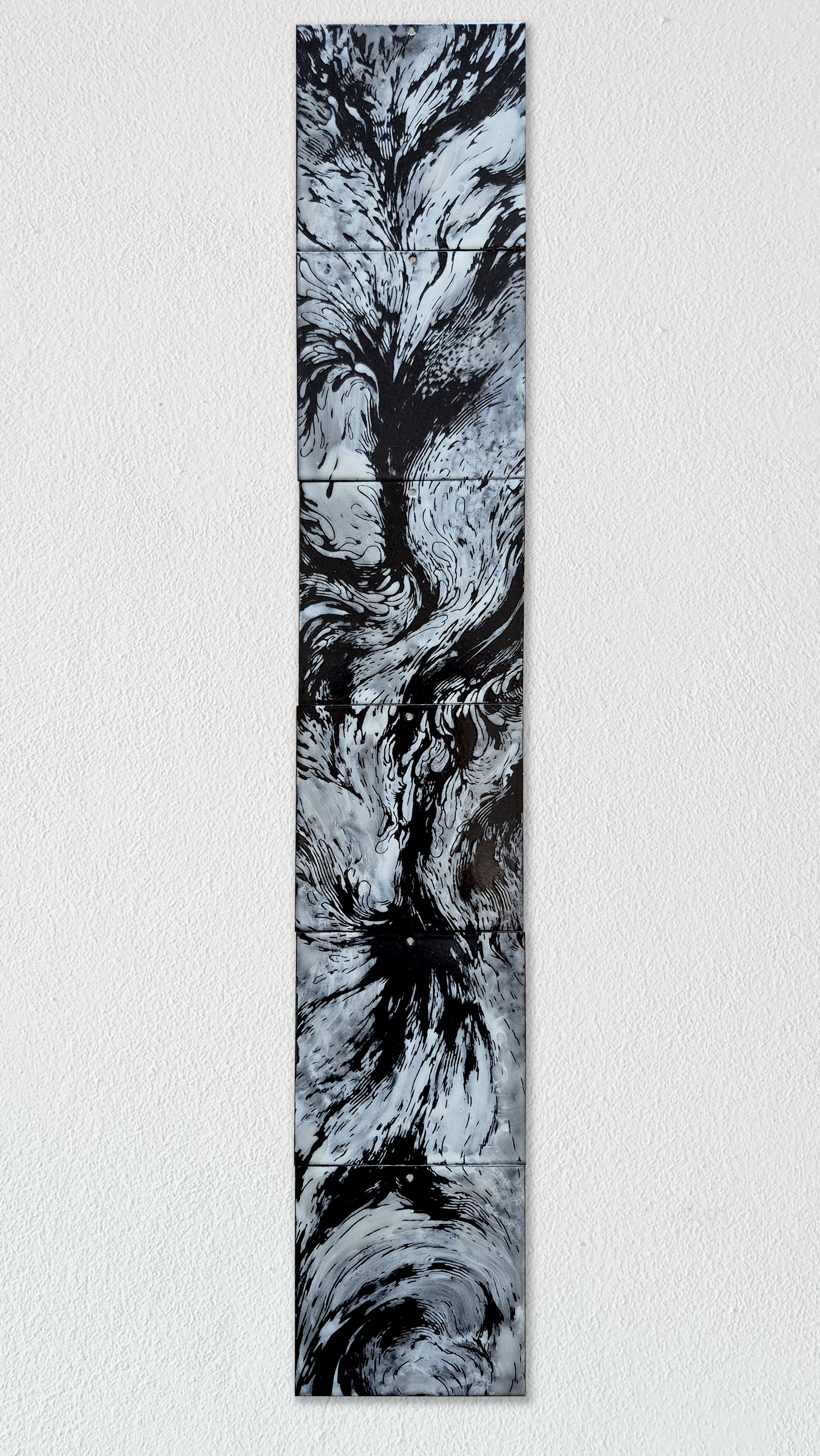 NO NAME, 2025, Ename Fine Art, 6 pieces, On Wall, Dorota Kaustová