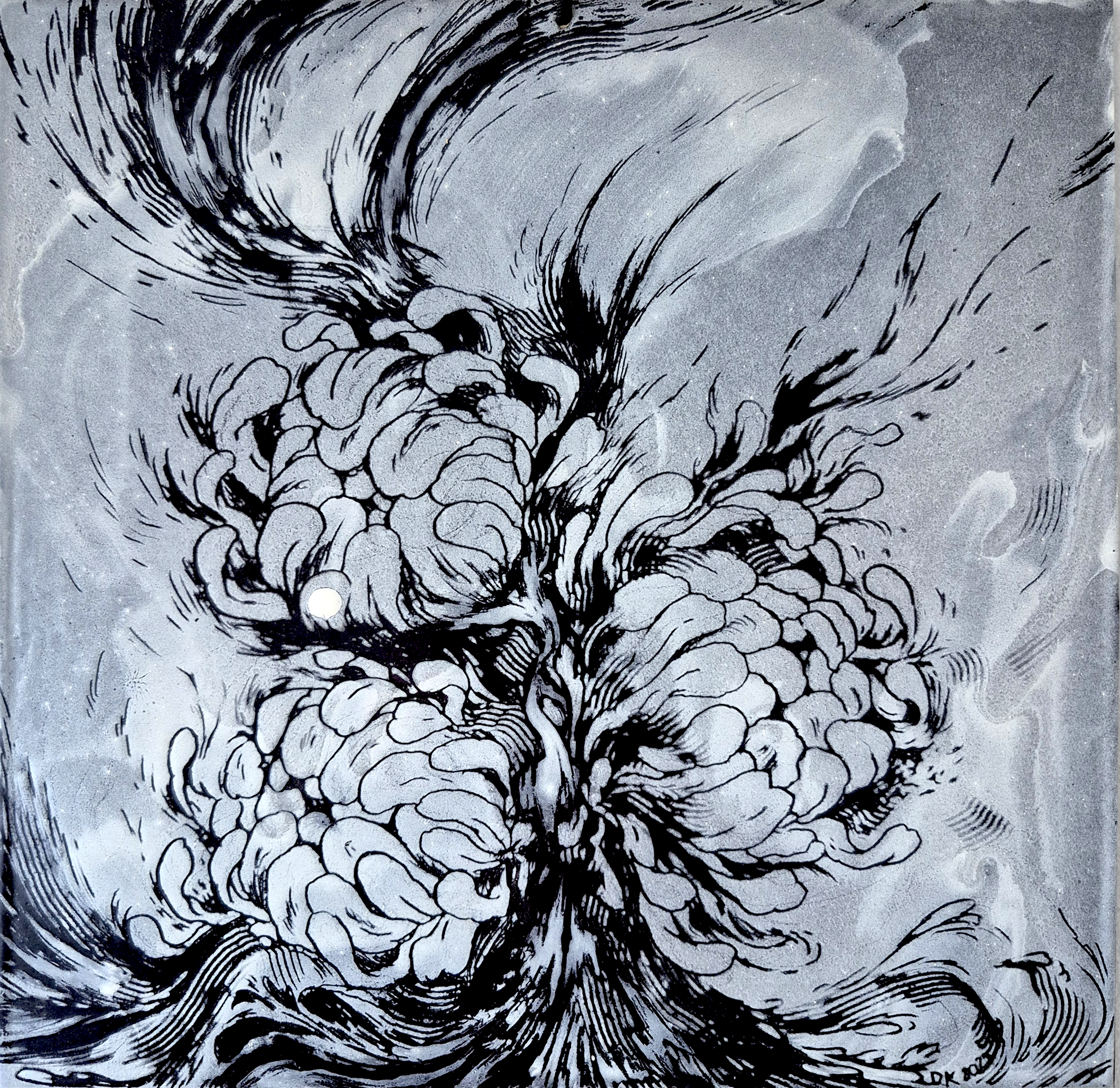 BOUQUET, 2025, Enamel Fine Art, Dorota Kaustová