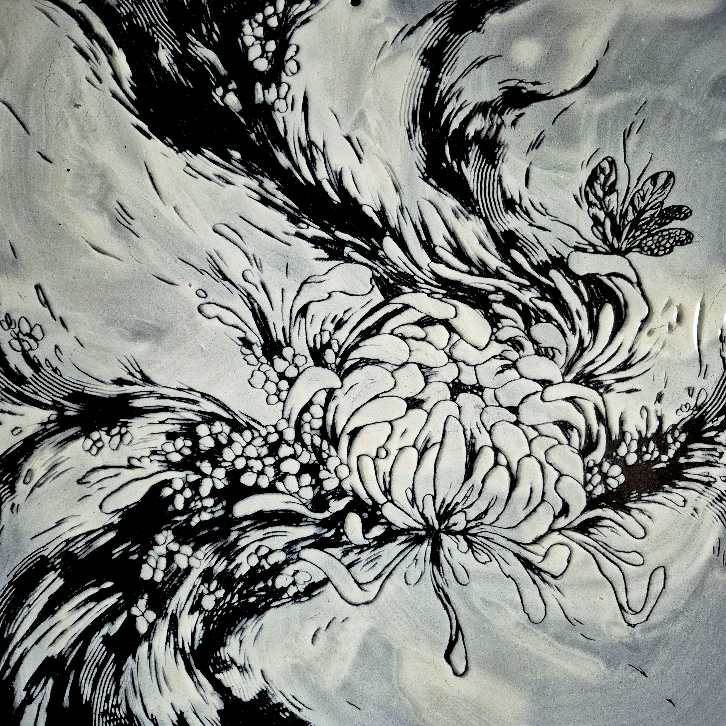 BOUQUET II 02, 2026, Enamel Fine Art, Dorota Kaustová,available