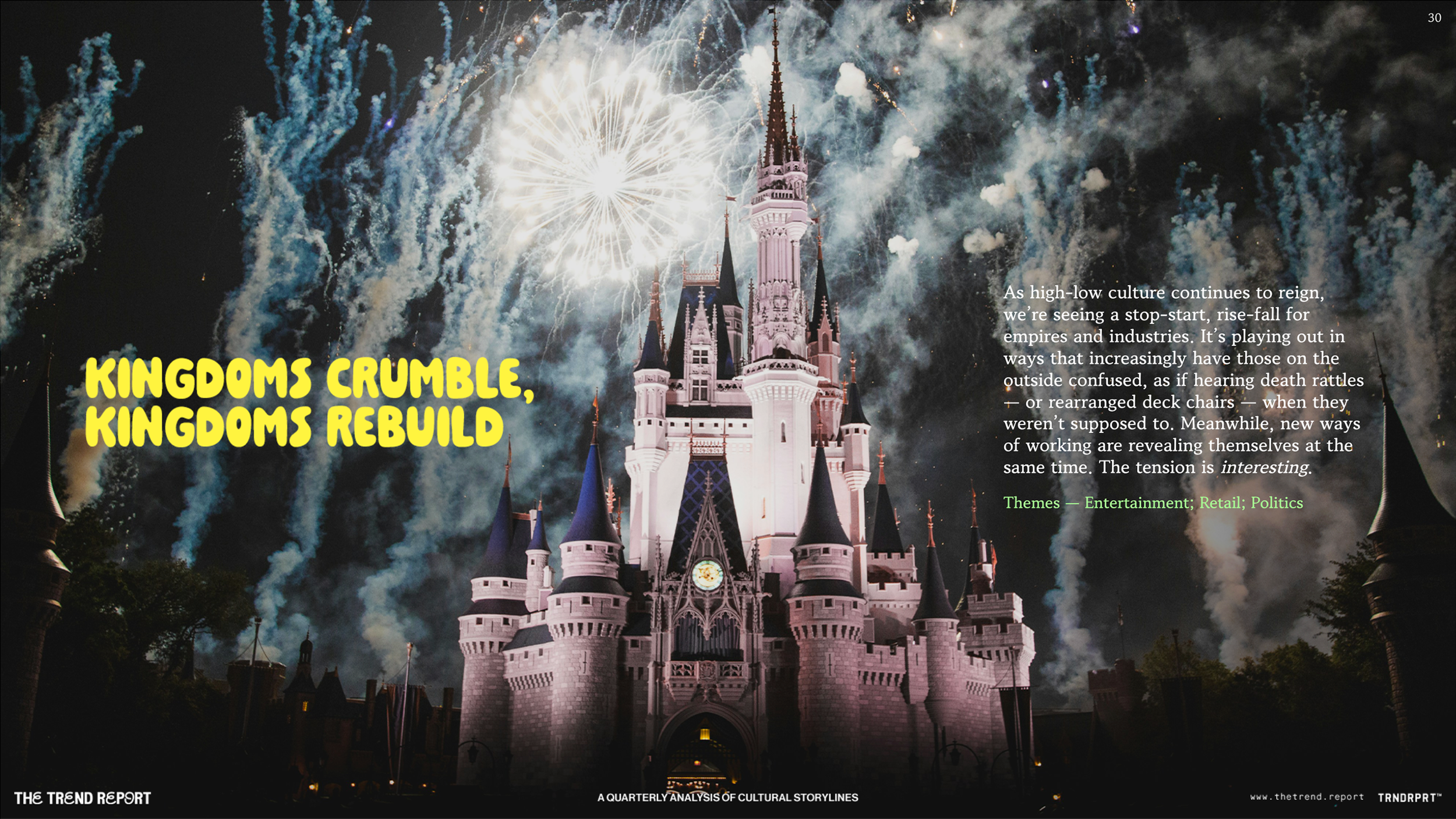 A fairy tale castle illuminated at night with fireworks exploding in the sky behind it, celebrating a festive event.