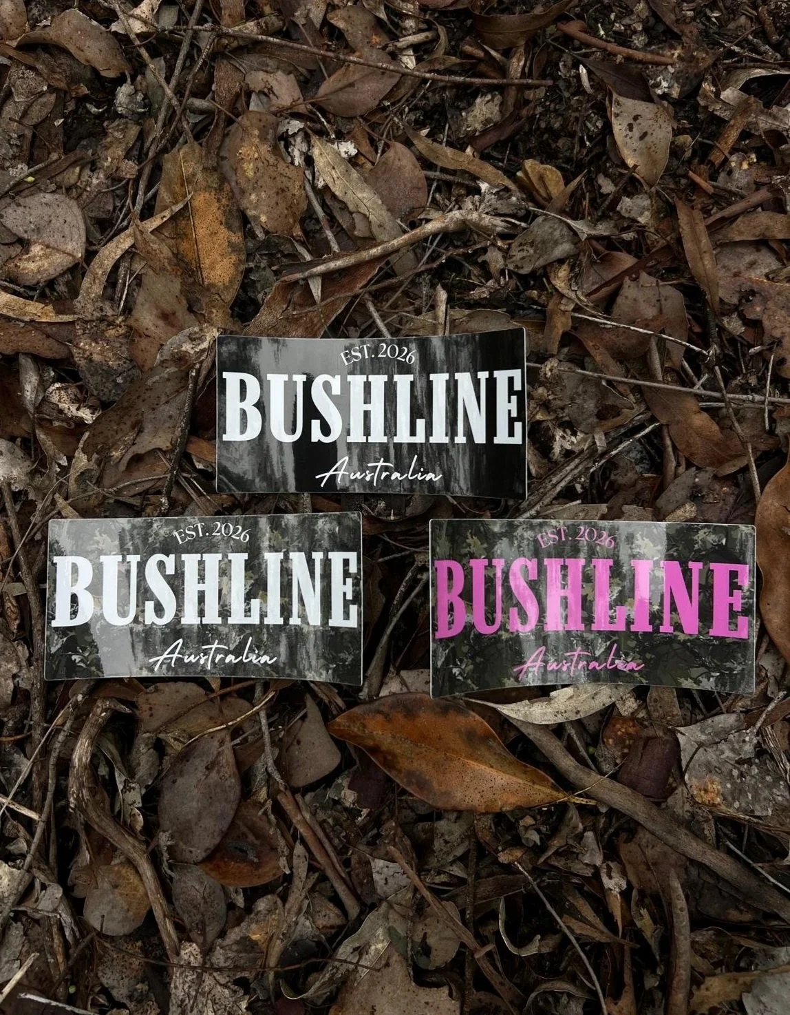 Bushline Sticker