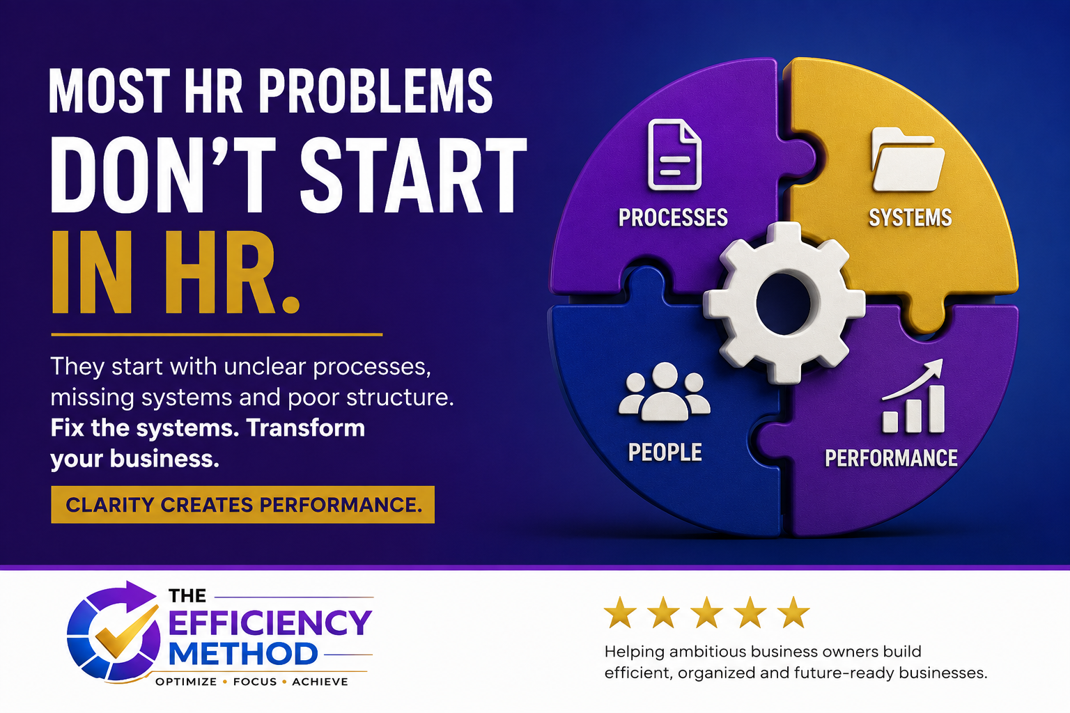 Most HR Problems Don't Start in HR
