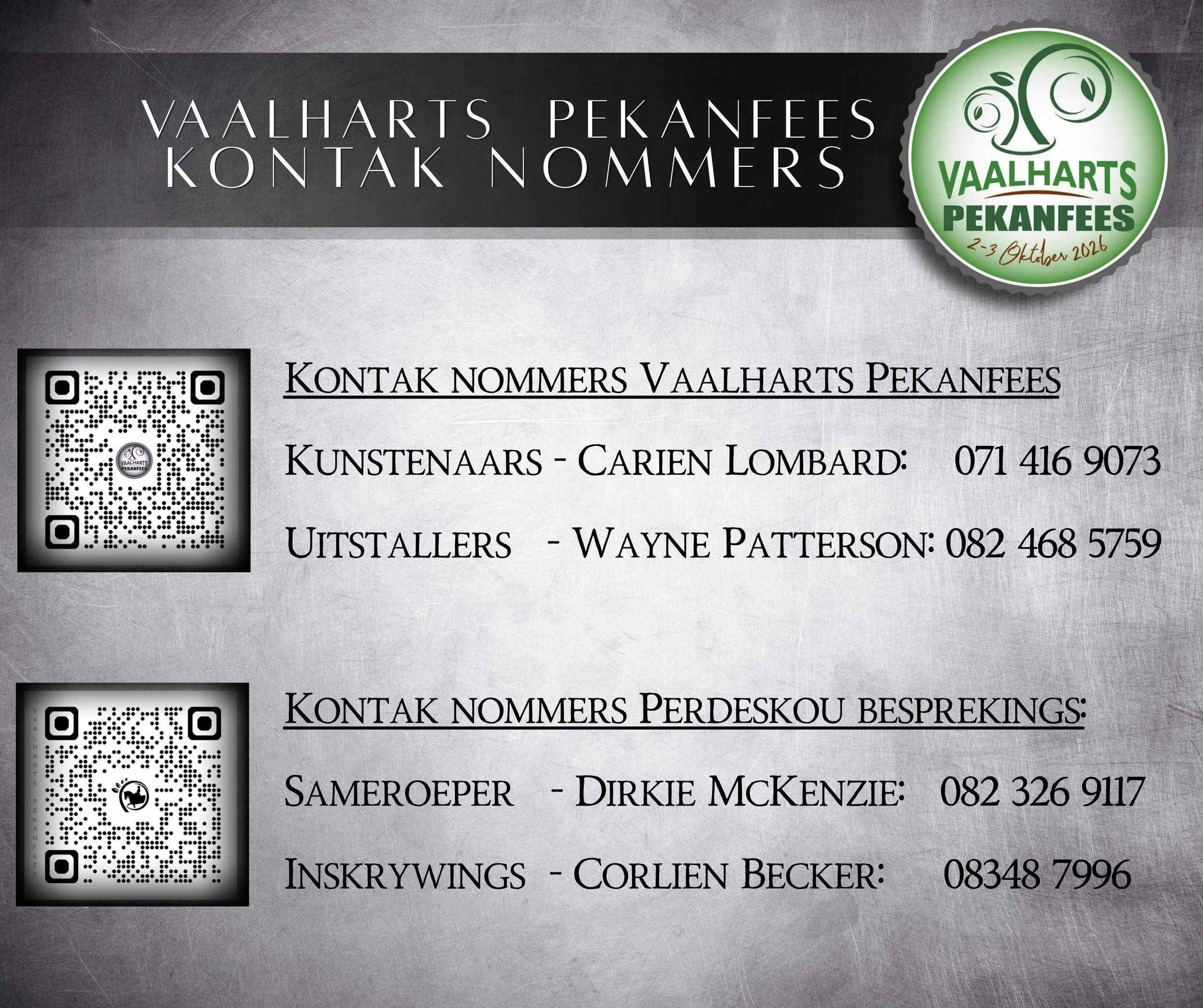 #perdeskou #magogongskou #vaalharts #pekanfees #horseshow #skoukomitee #contactdetails magogong #horse #perd #saalperde #friesperde #streekskou #robbiewessels #barto #waynepatterson #dirkiemckenzie #corlienbecker #location #viral #phone #call
