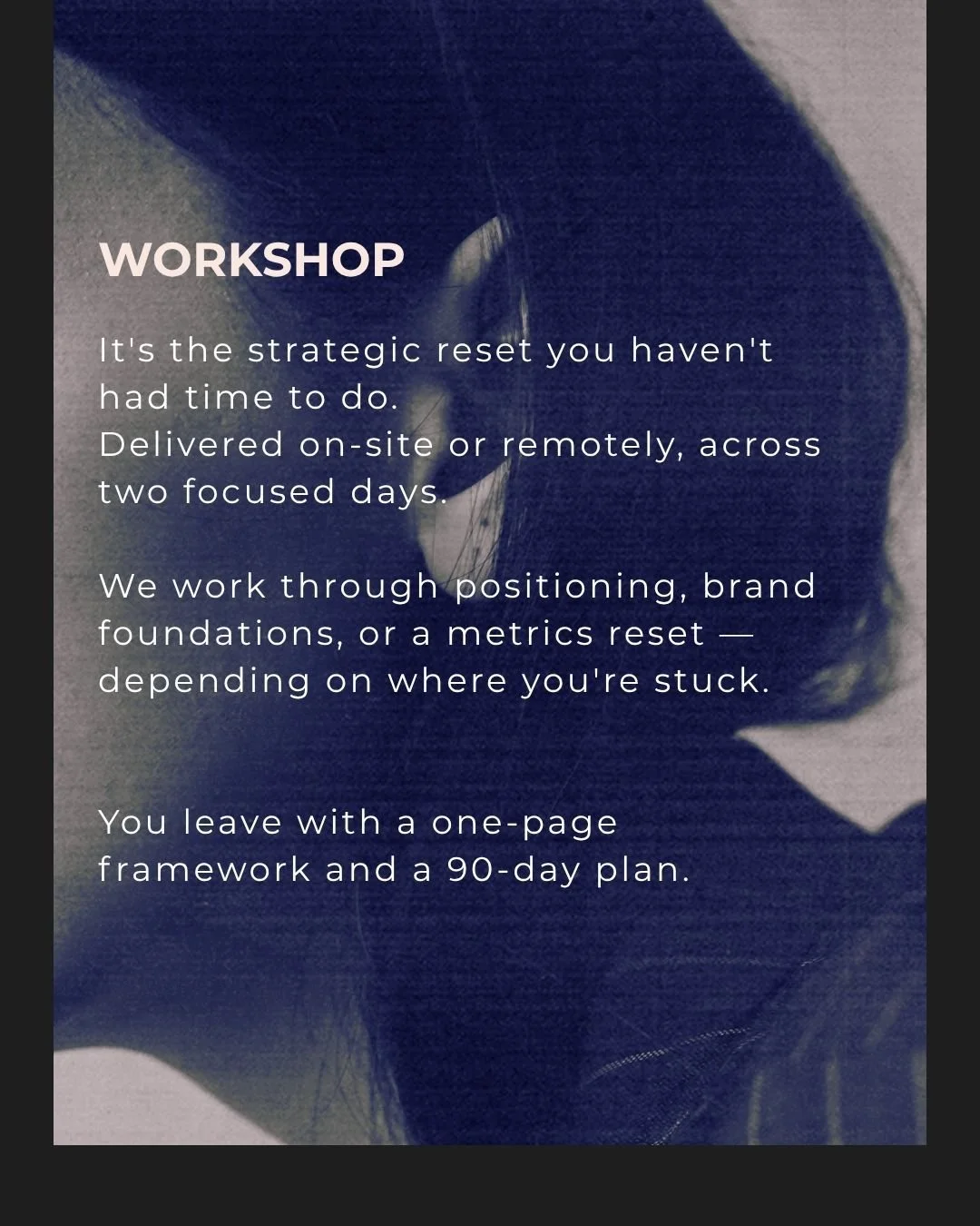 48 hour Clarity Workshop