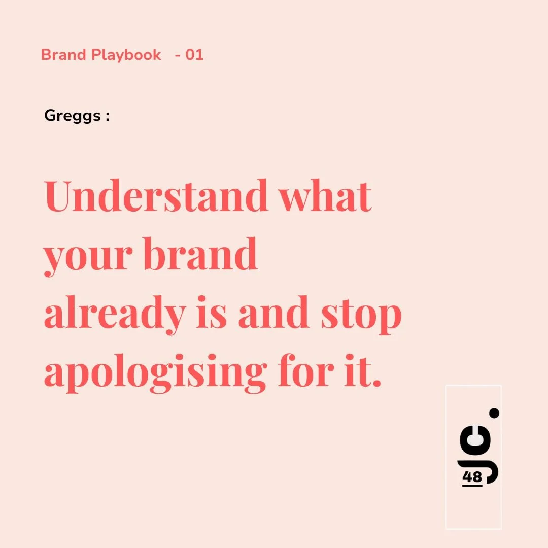 Brand Playbook : Greggs