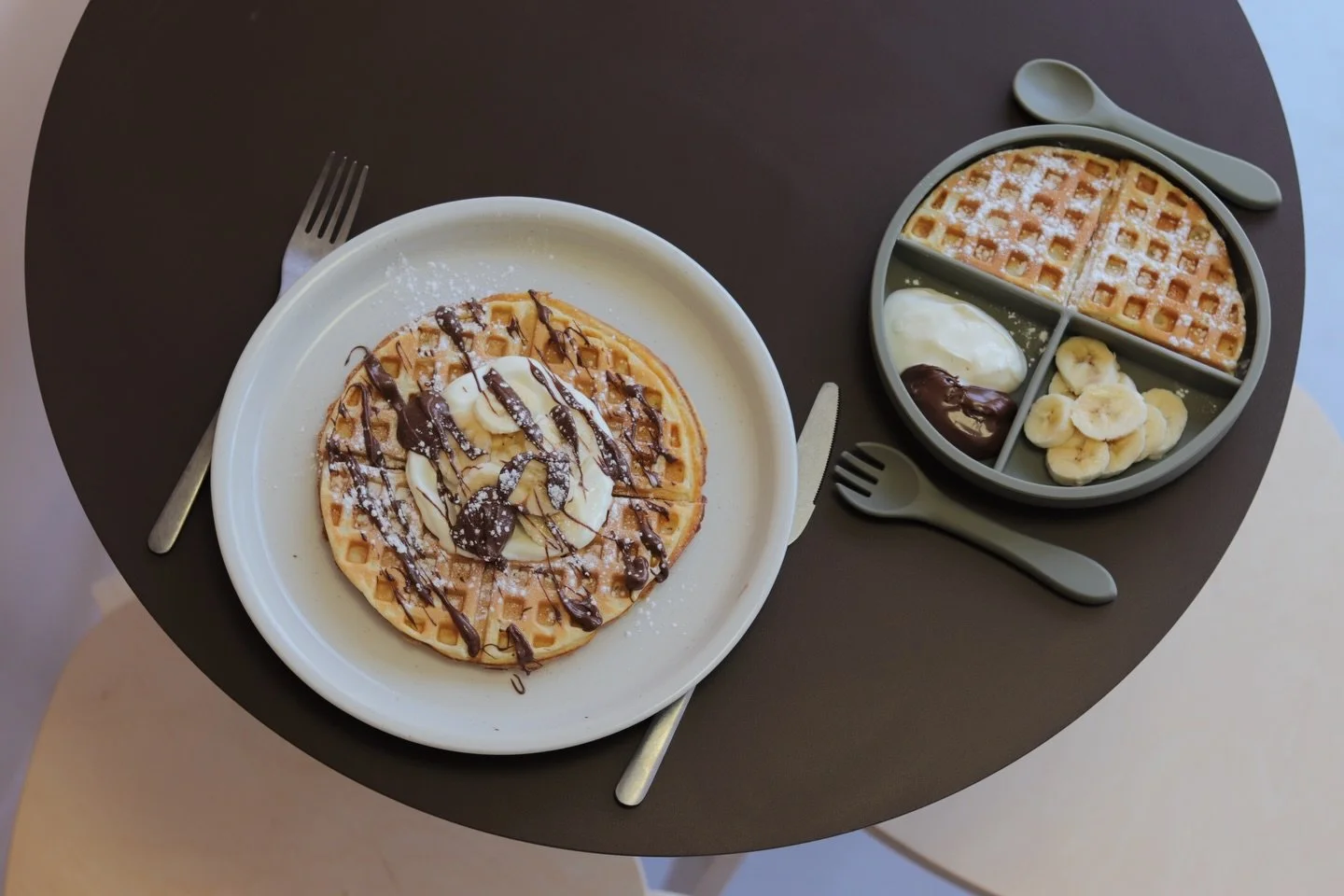 LITTLE &amp; LARGE 🧇

Everything on our menu comes in a mini size too!