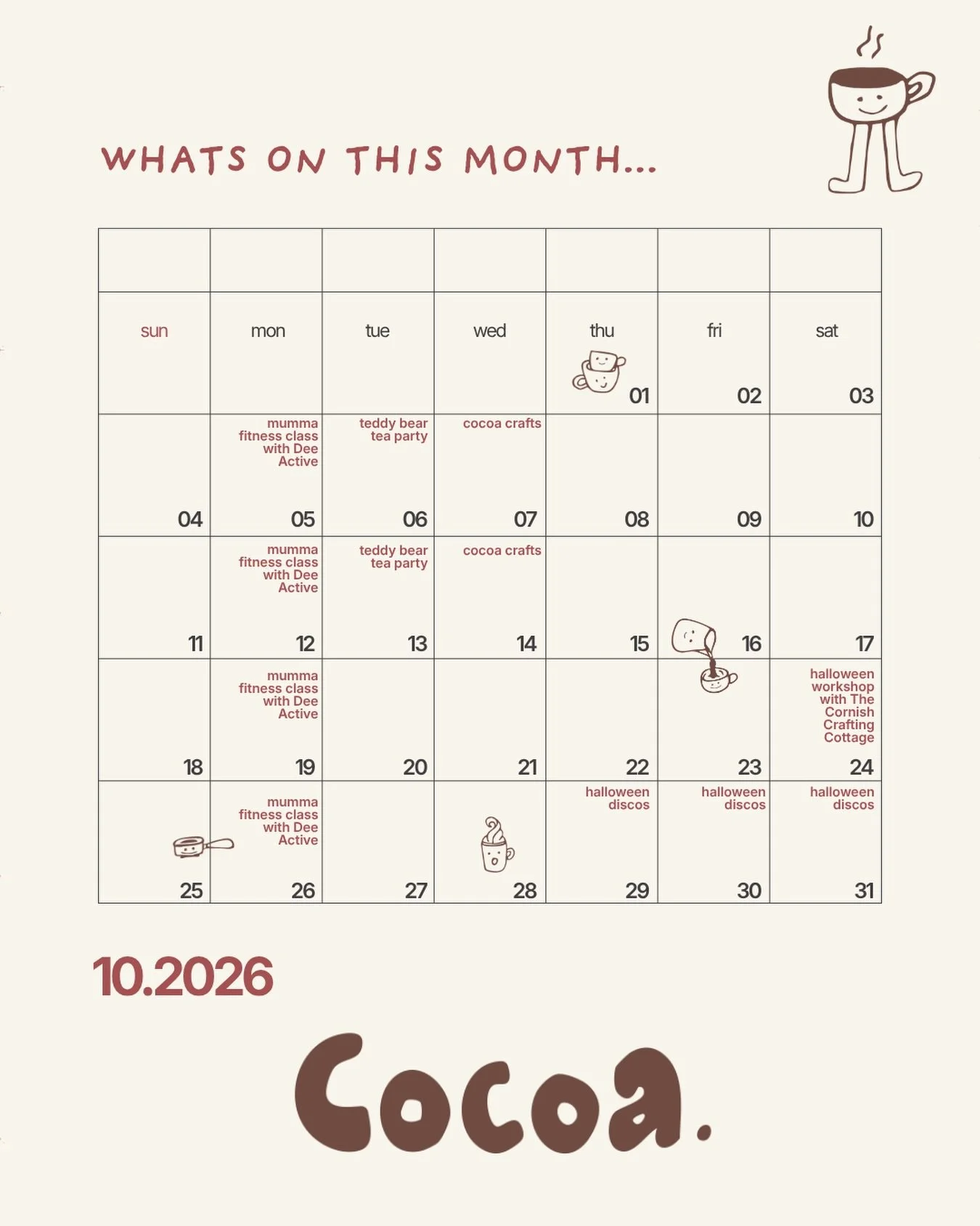 Save the dates! 🗓️