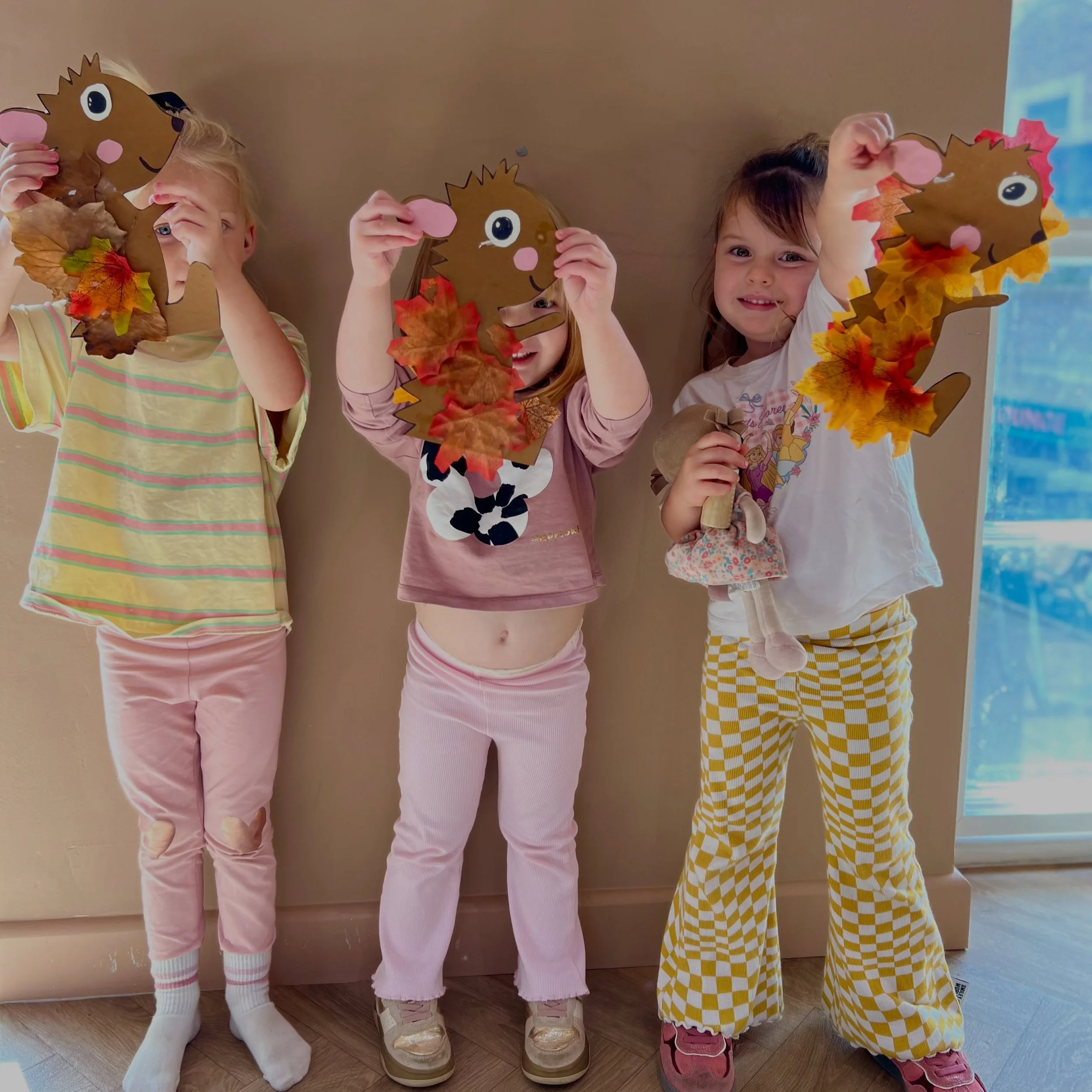 COCOA CRAFTS 

Our first craft session today! Hedgehog leaf art 🍁

Our next crafty session is on Wednesday 14th October at 11.30am, we will be making pinecone owls. 

Make sure to book in!