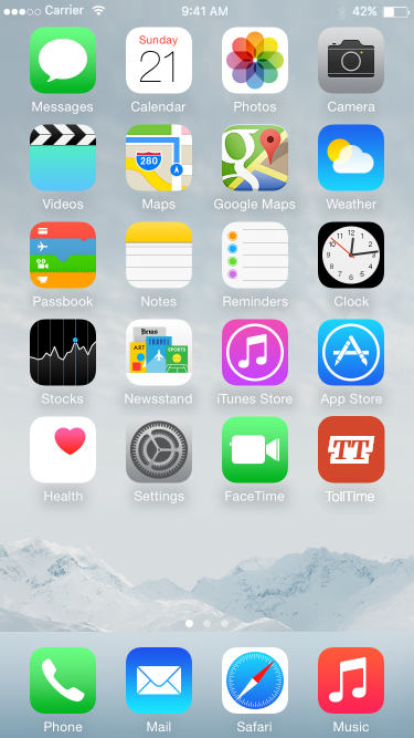 TollTime_iPhone Home Screen.png