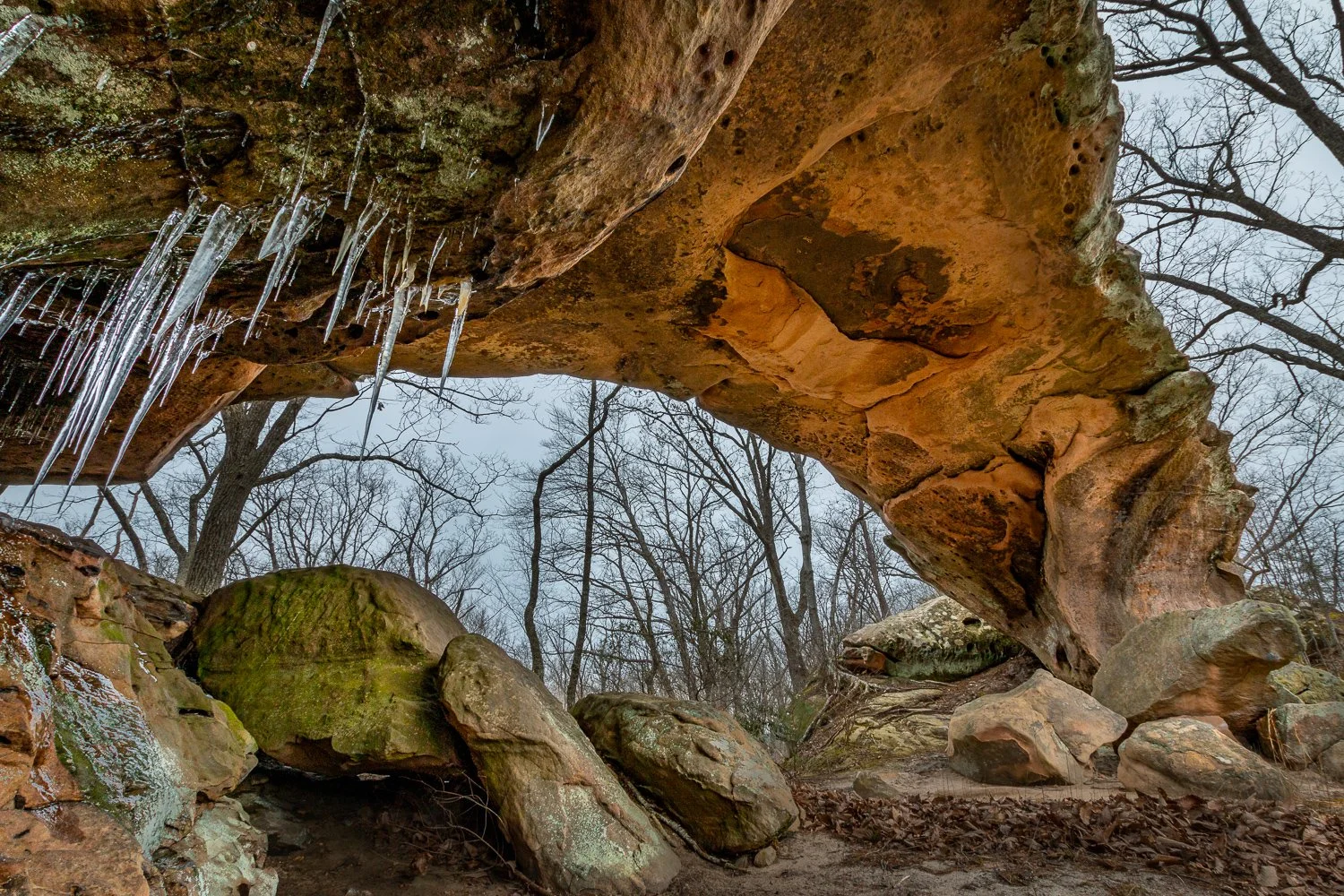 Pretty House Arch - Daniel Boone National Forest, Kentucky.