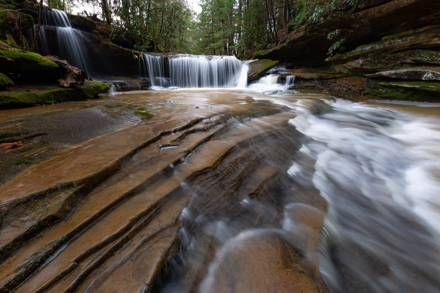 Upper Red Waterfall