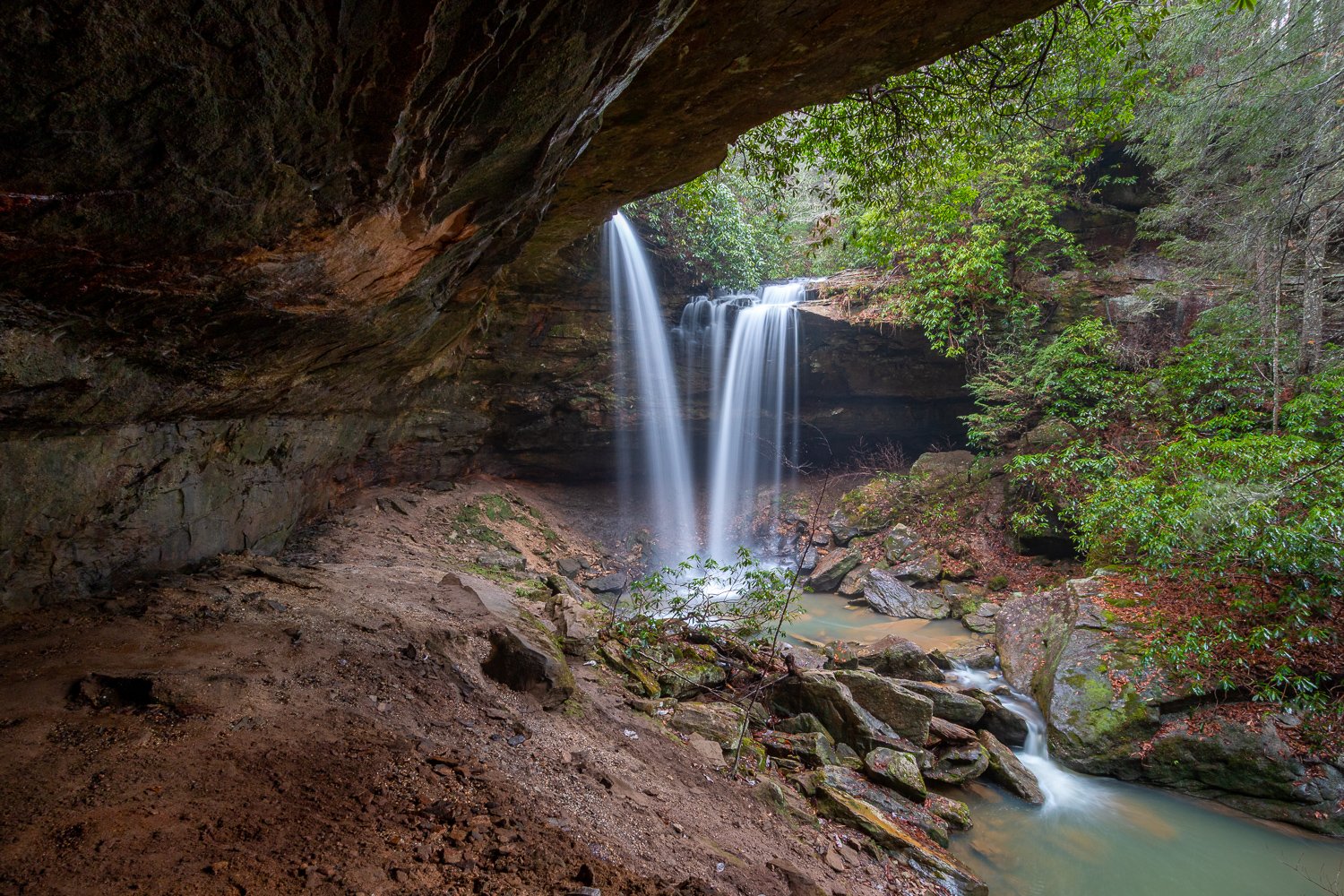 Pine Island Double Falls
