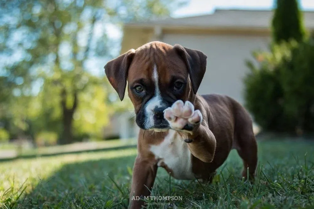 An example of shallow depth of field.