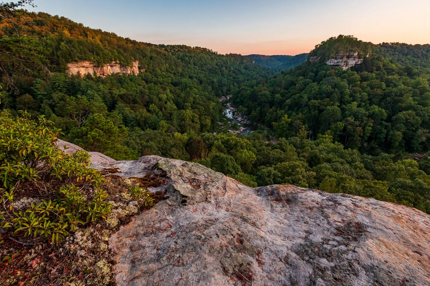 Rock Castle Narrows Overlook.