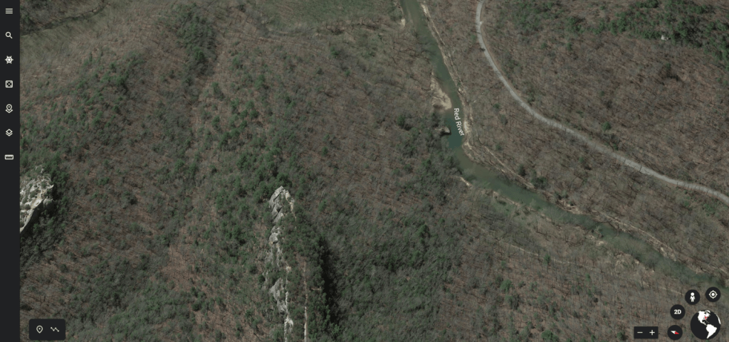 An example of Google Earth.