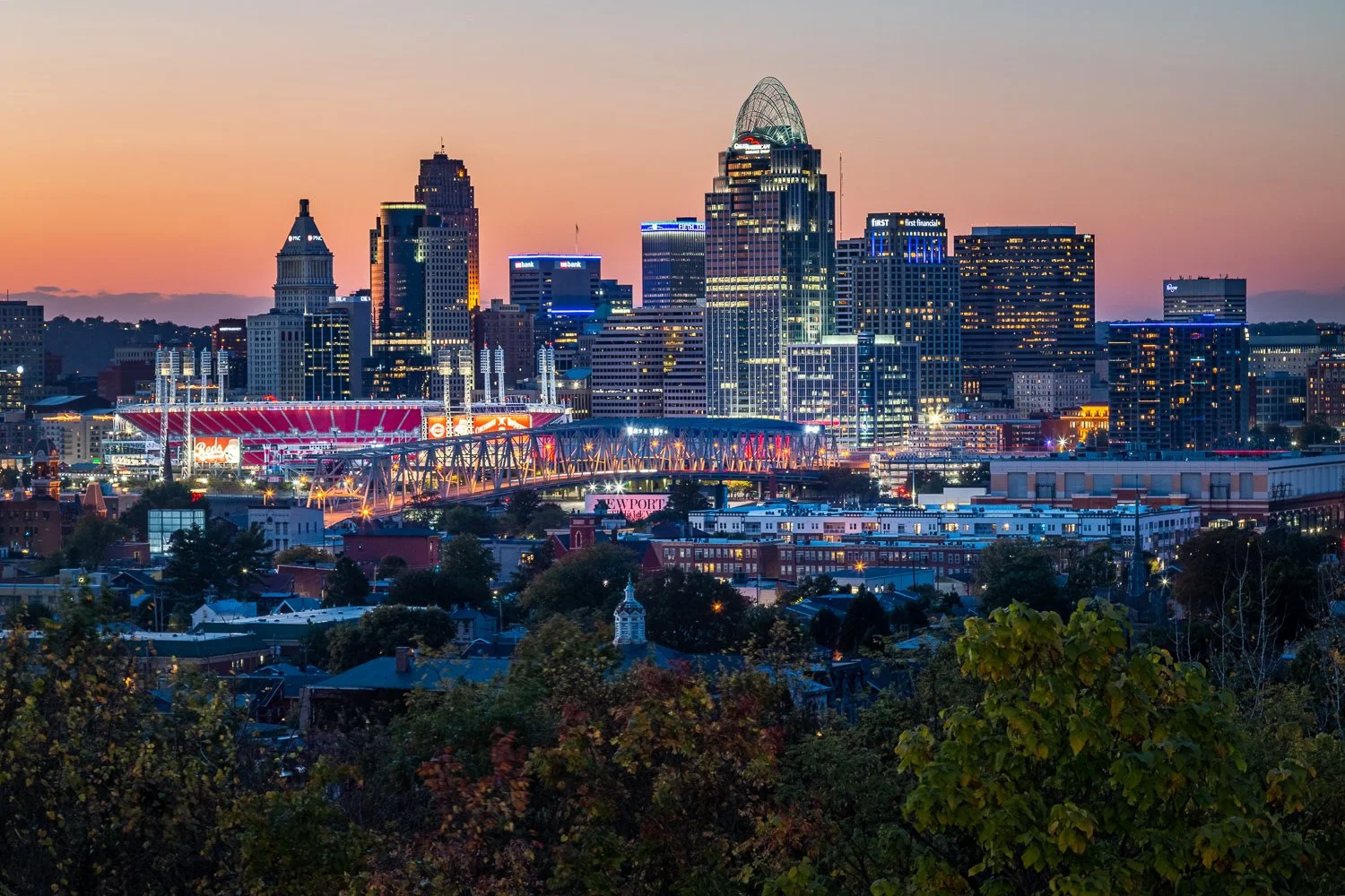 Late Evening in the Queen City.
