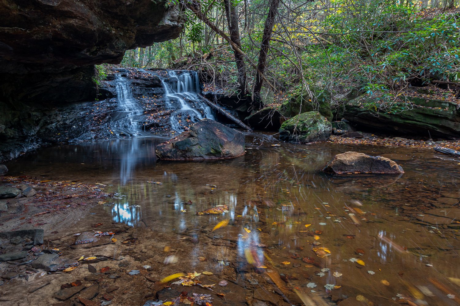 Middle Fork of Cane Creek Falls