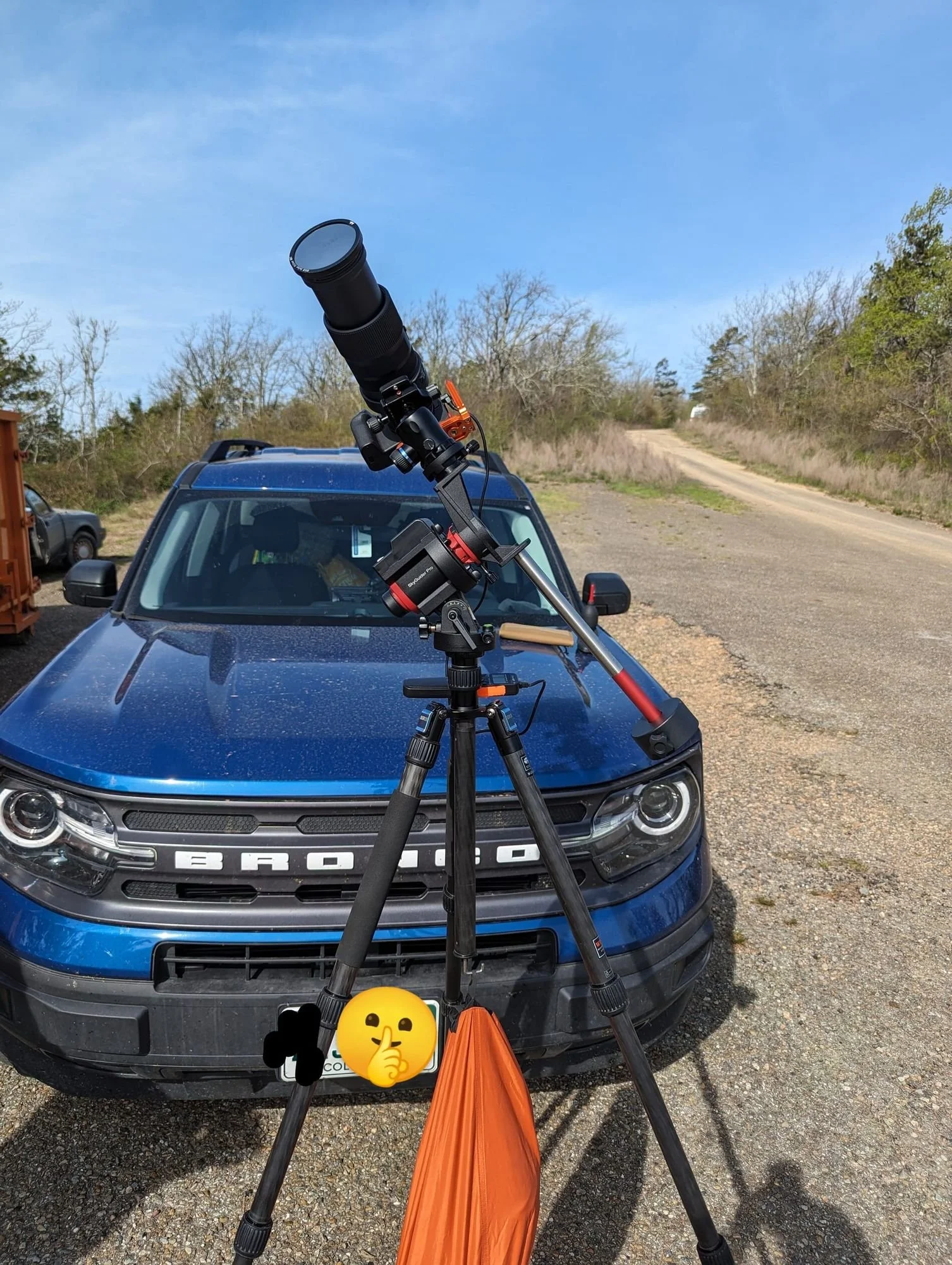 My setup to shot the 2024 total solar eclipse.