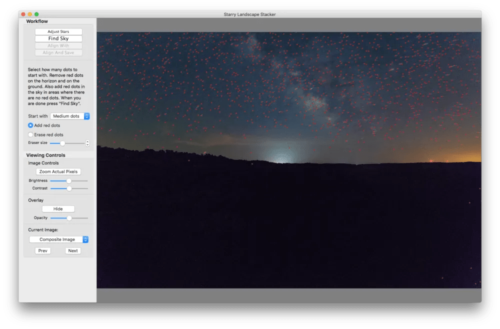 How To Stack Milky Way Images In Starry Landscape Stacker