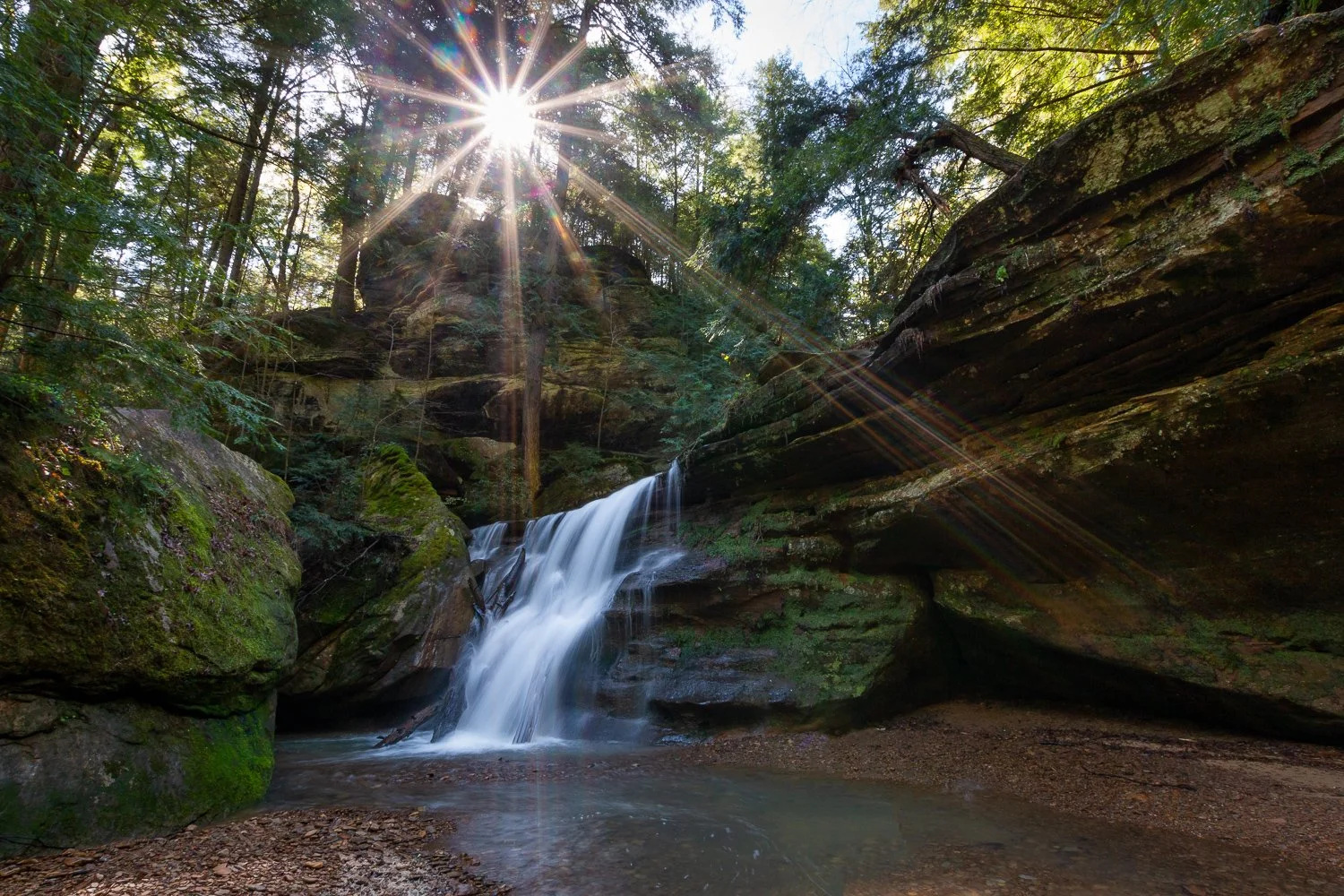 Hidden Falls.