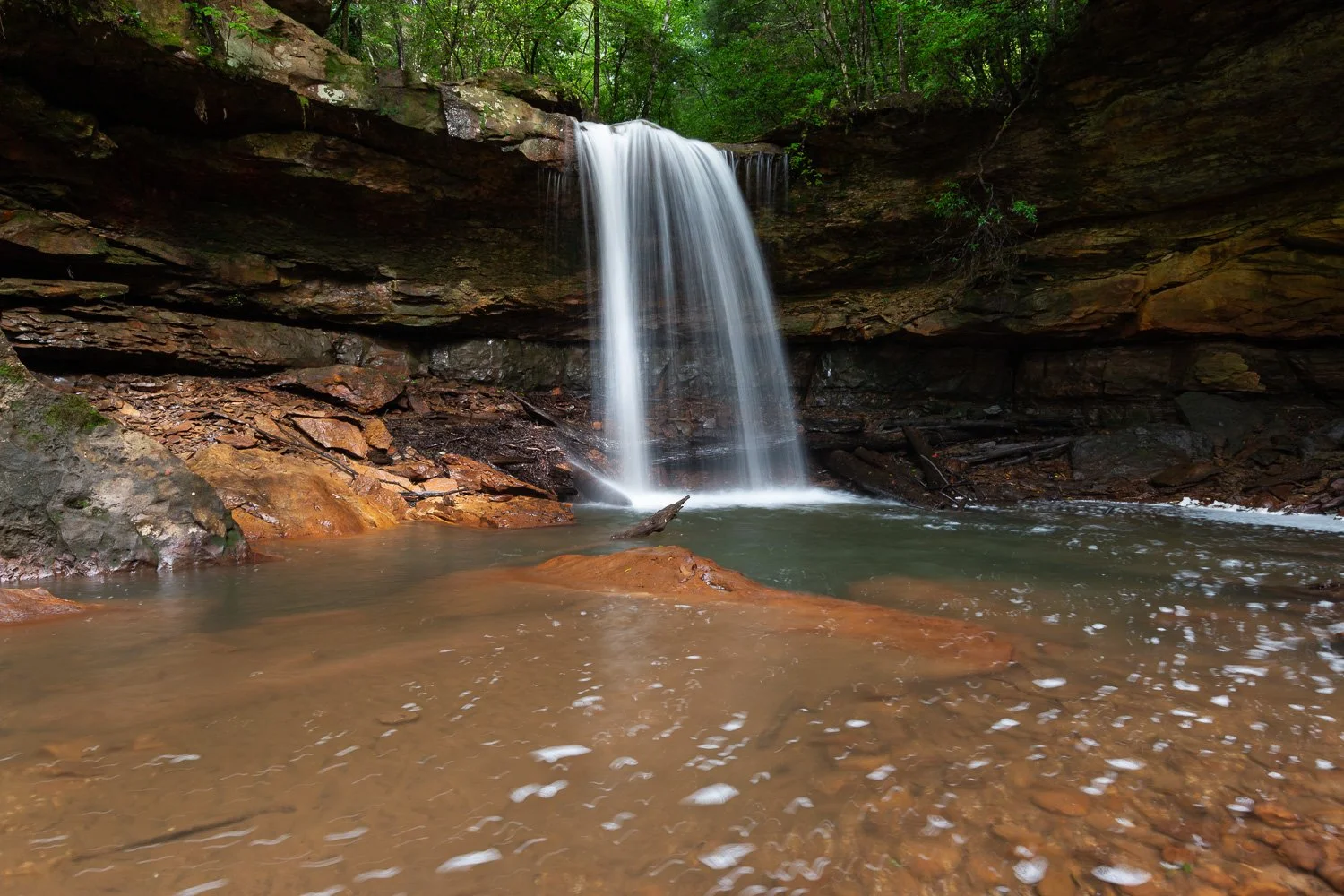 Summer at Bear Creek Falls