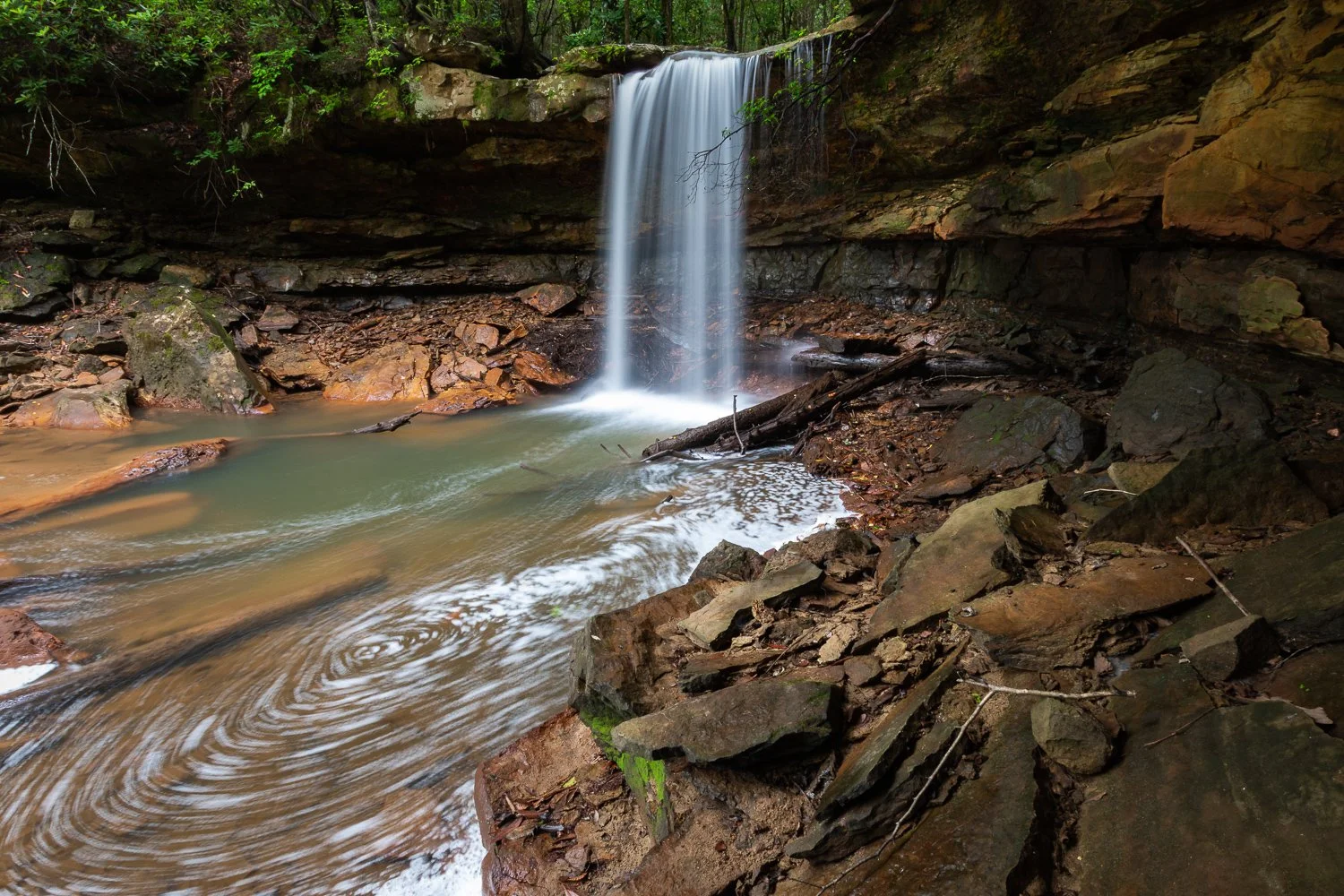 Bear Creek Falls Swirl