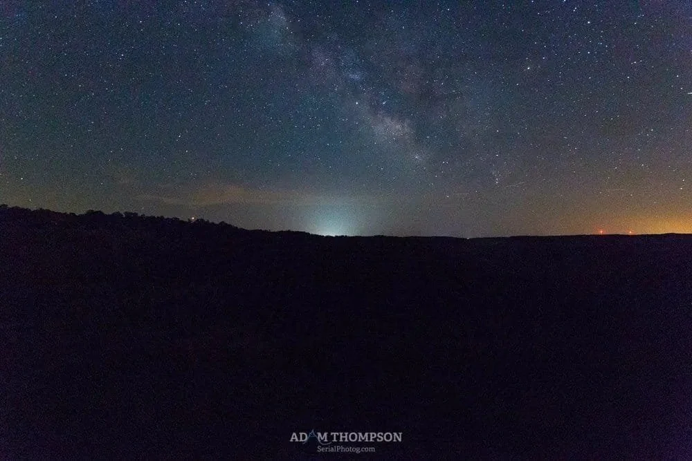 Shot at an ISO of 6400. Even zoomed out you can notice the decrease in image quality.