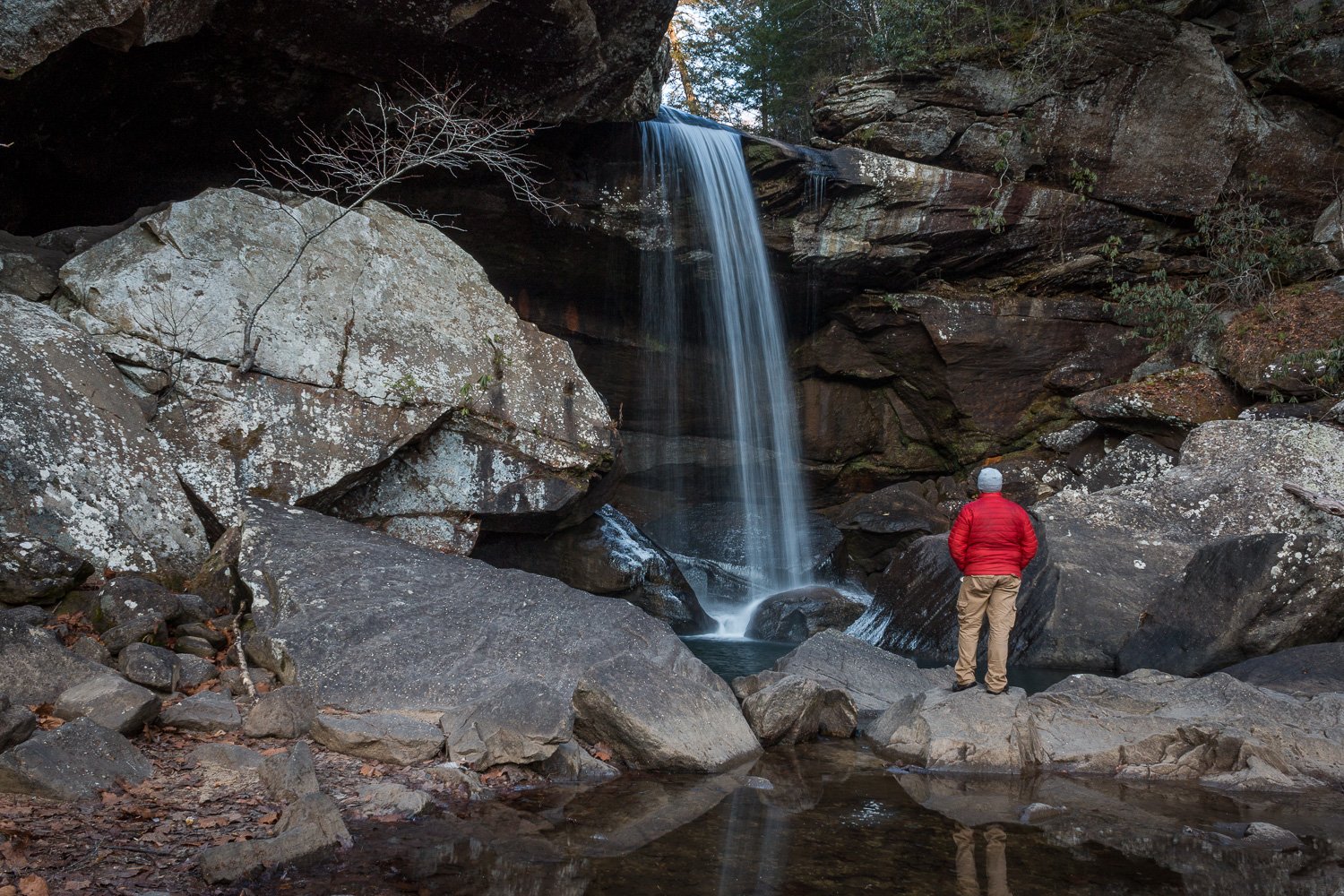 Eagle Falls Self Portrait