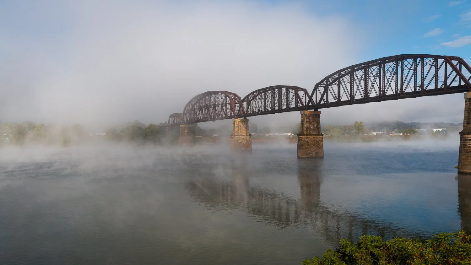 Kanauga Railroad Bridge.