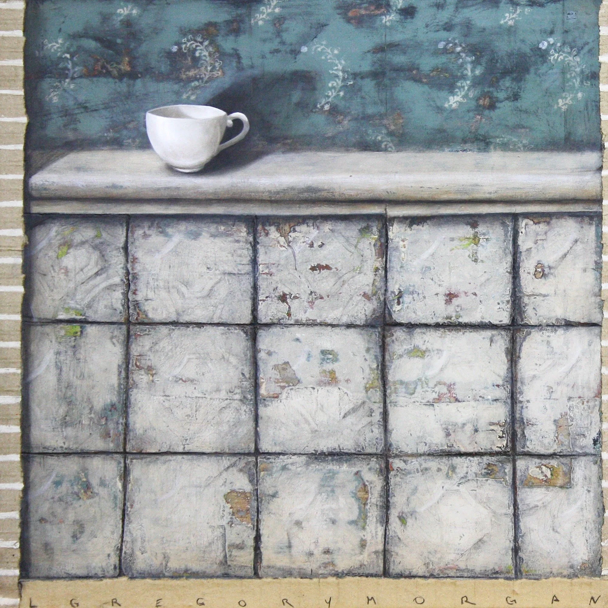 The Stillness of White, 24x24, (sold)