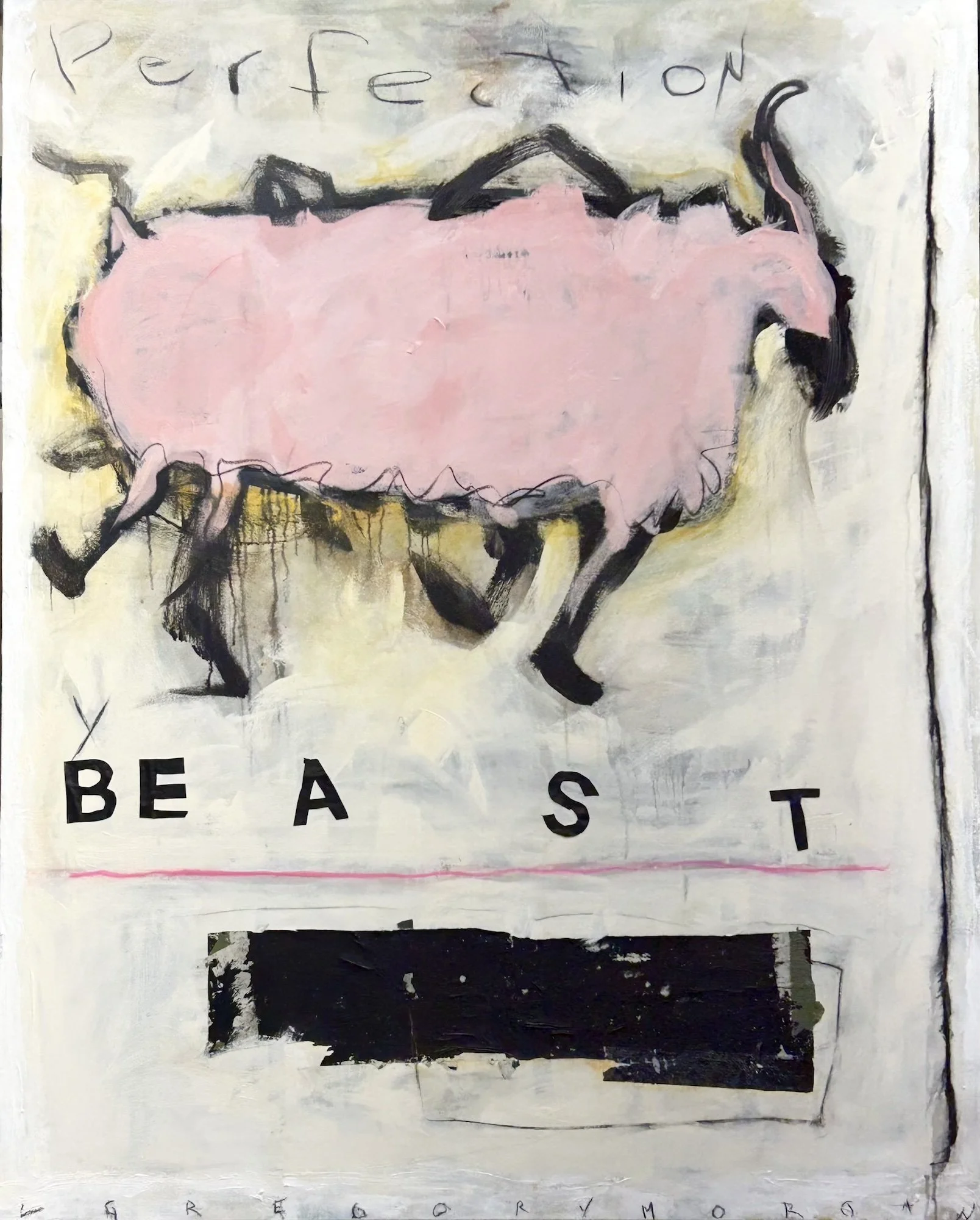 The Beast Dances, 48x60