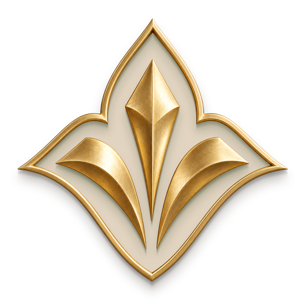 Maison de la Sérénité gold emblem