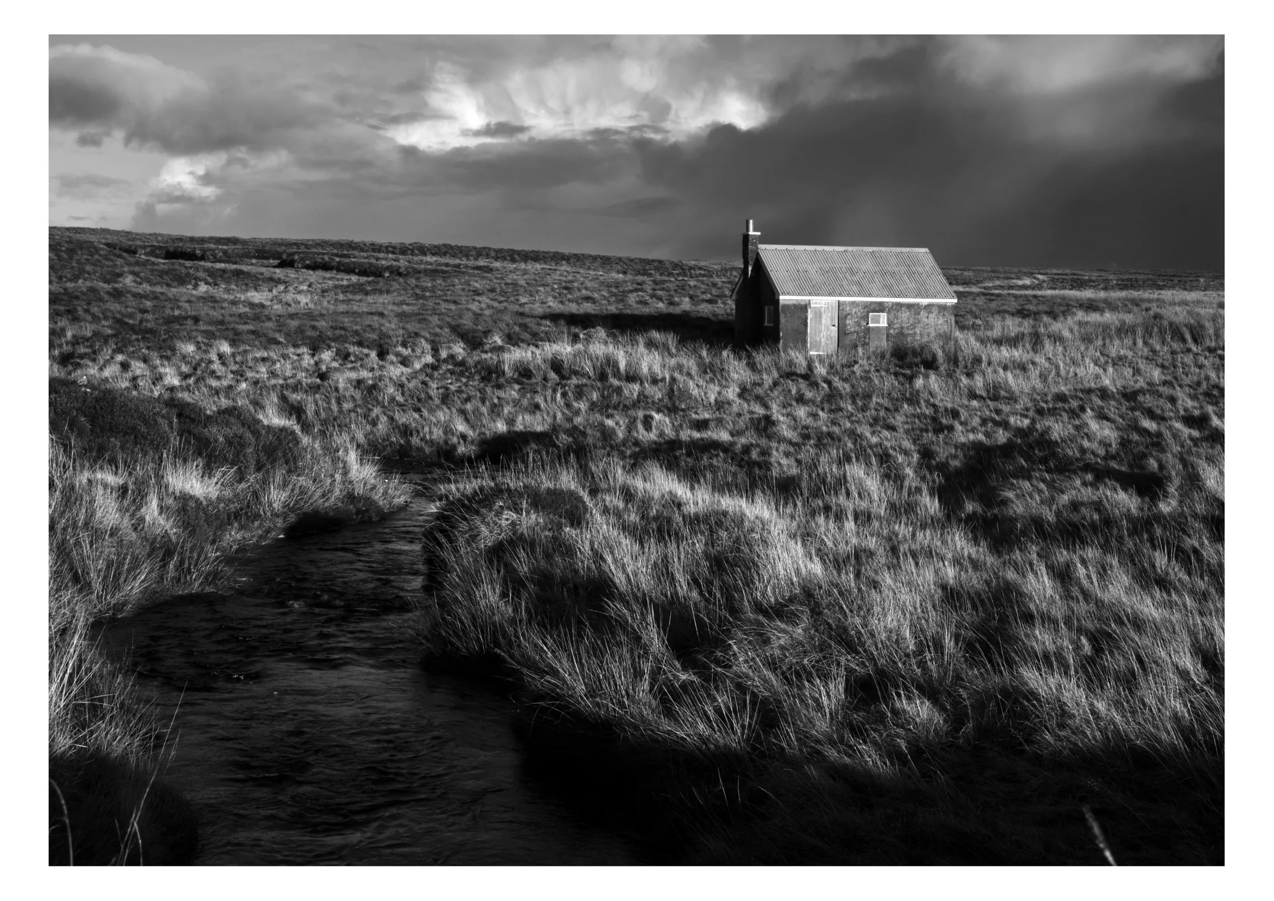 Solitude in the Wilderness - Black & White Landscape Photograph