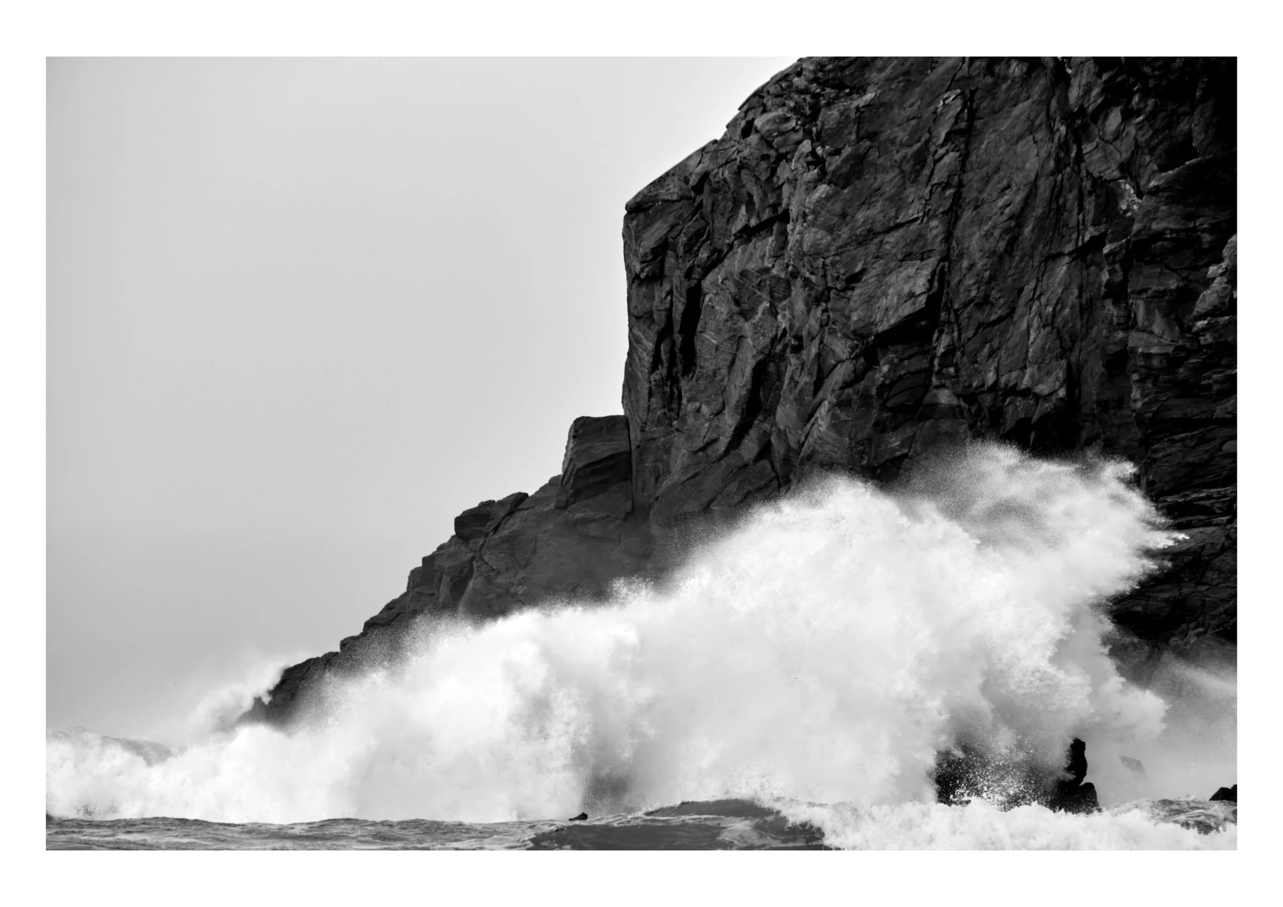 Atlantic Power one - Black and White Fine Art Photograph