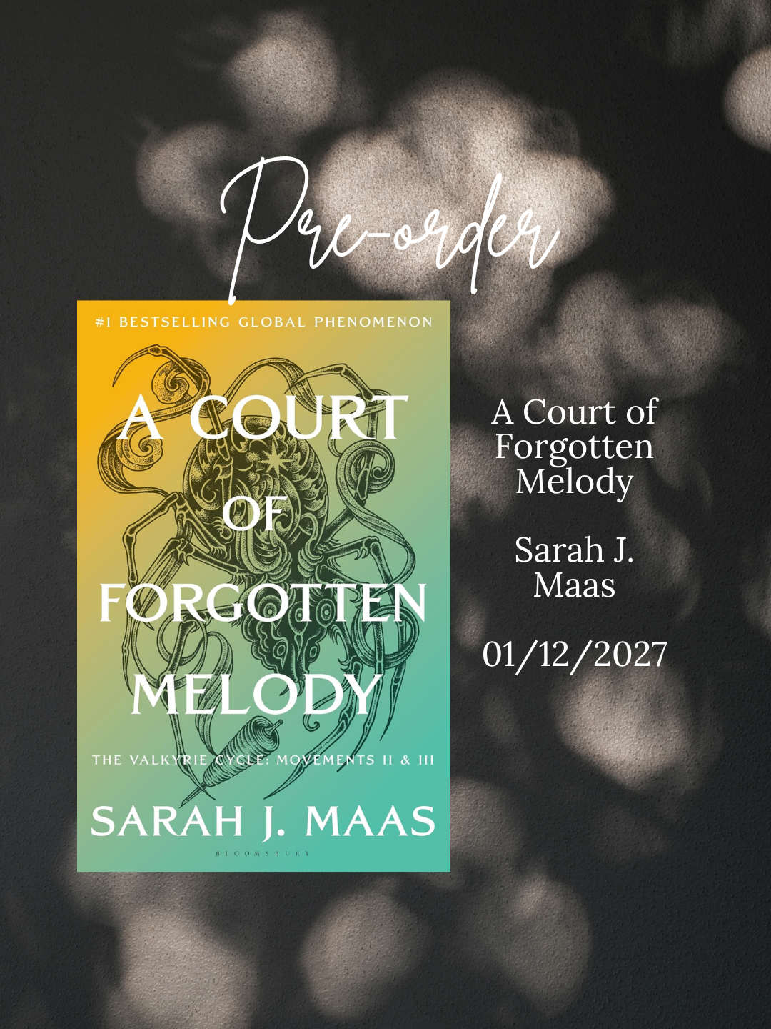 PREORDER- A Court of Thorns and Roses 7- 01/12/2027- Does not include Morning or Midnight Release Party