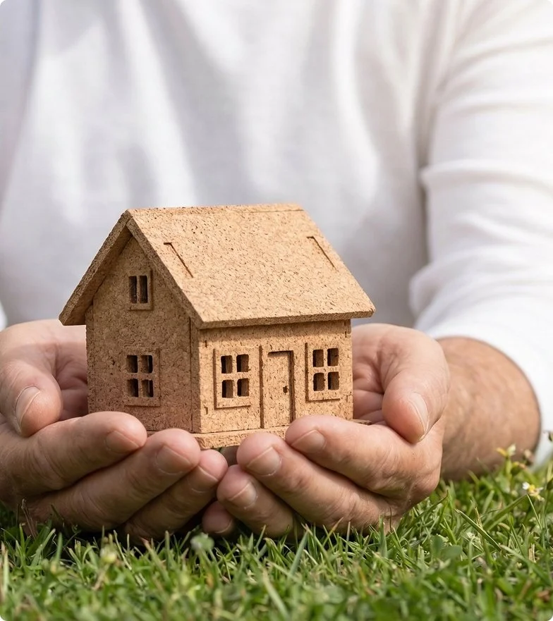 Sughero per la bioedilizia