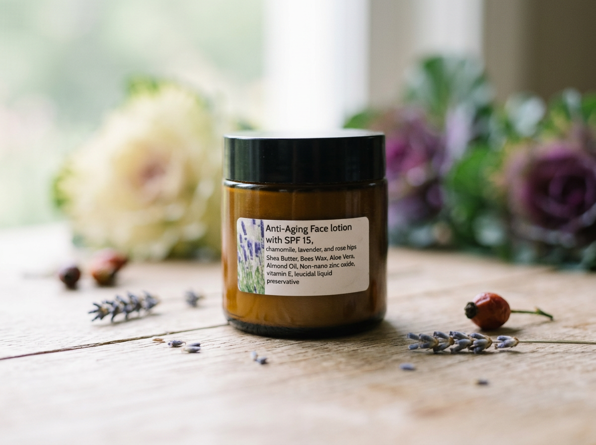 Anti-Aging face balm with SPF 15