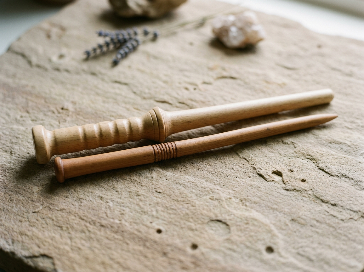 Hand Tooled Wands