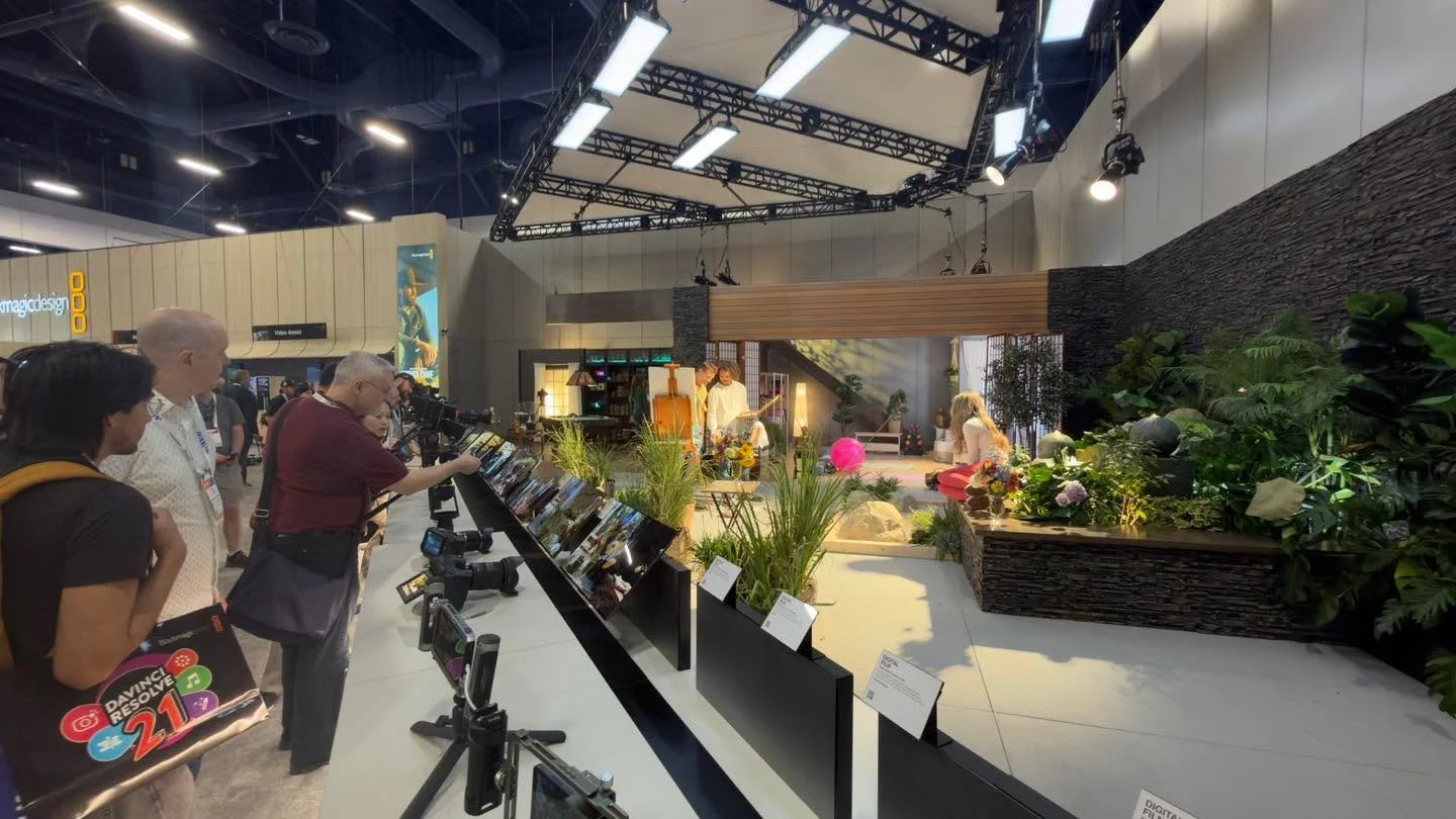 Day two at NAB 2026.

Today was all @blackmagicdesign

The URSA Cine Immersive is one of the most interesting cameras we&rsquo;ve seen. Built for immersive viewing, and paired with Apple Vision Pro, it&rsquo;s a completely different way to experience