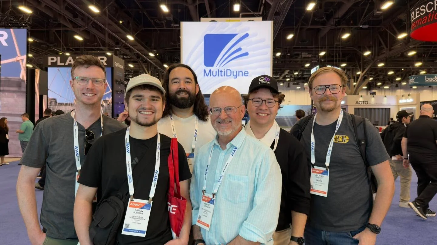 Ran into some familiar faces at NAB.

Zach and Zach from zzgripelectric made the trip out from LA to hang out with us.

They came through the film program that eventually became the Johnny Carson Center for EMA  and have since built a strong grip and