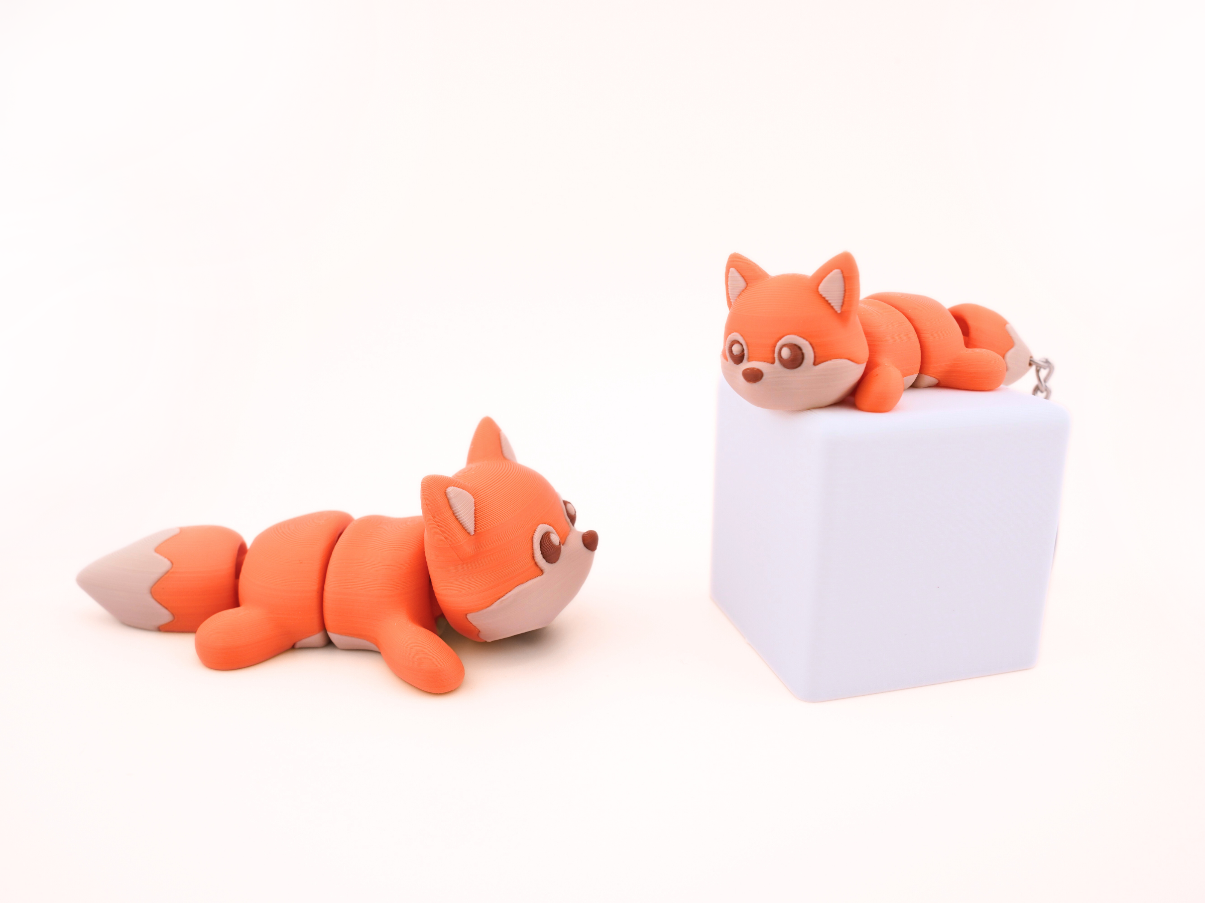 Rustle, the Mischievous Fidget Fox